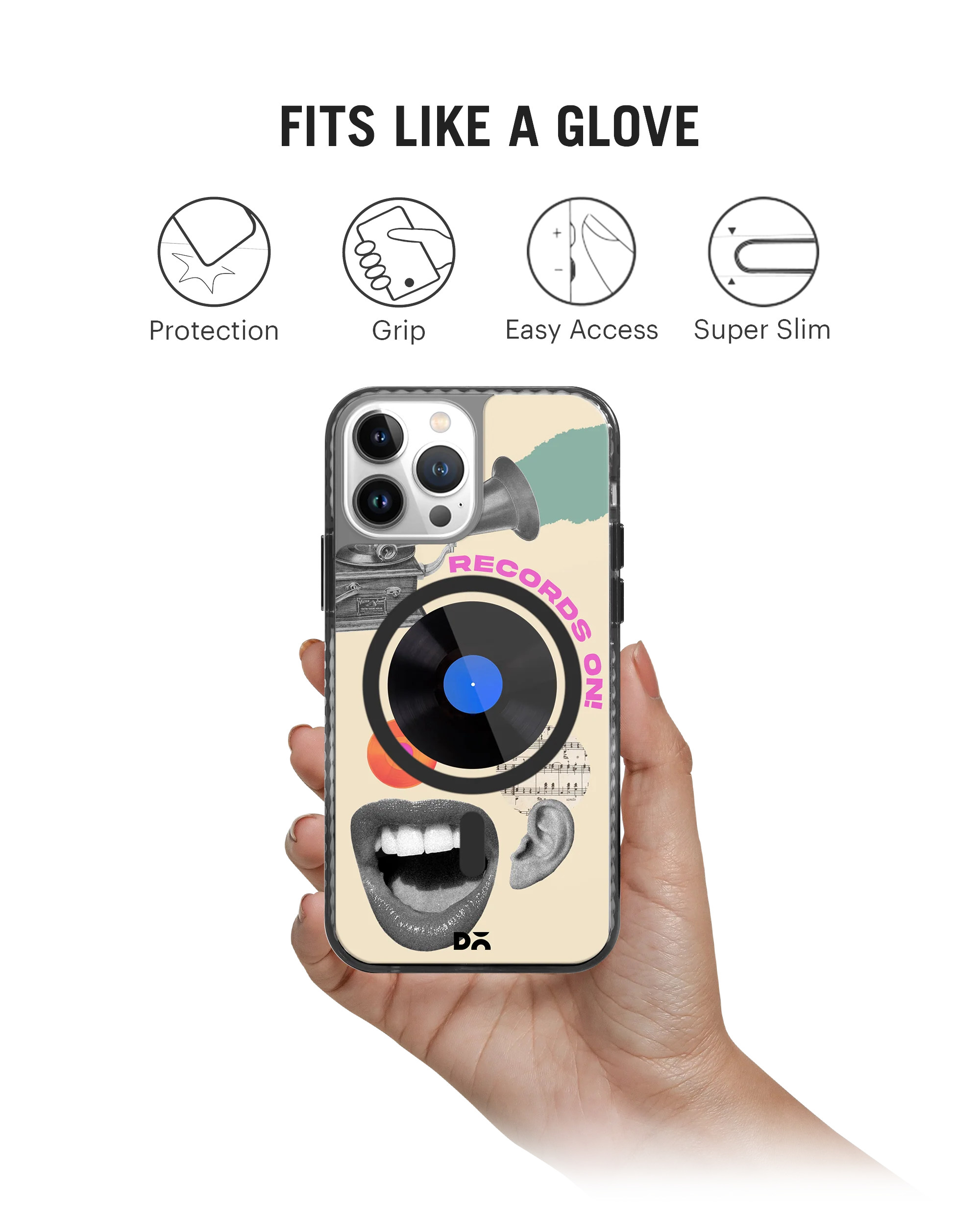 Records On Stride 2.0 Clear MagSafe Phone Case Cover For iPhone 15 Pro Max - Image 9