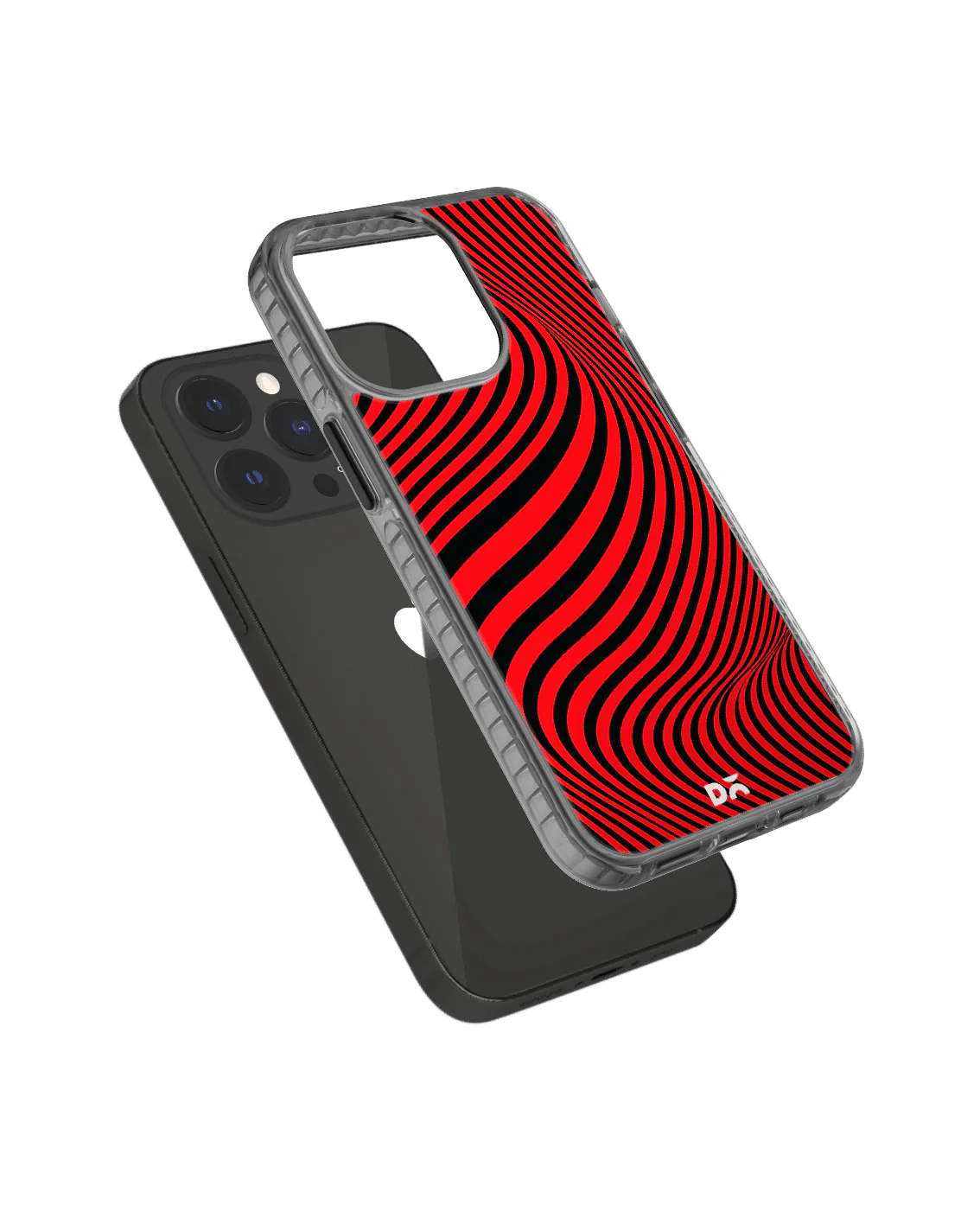 Red Waves Stride 2.0 Phone Case Cover For iPhone 15 Pro Max - Image 6