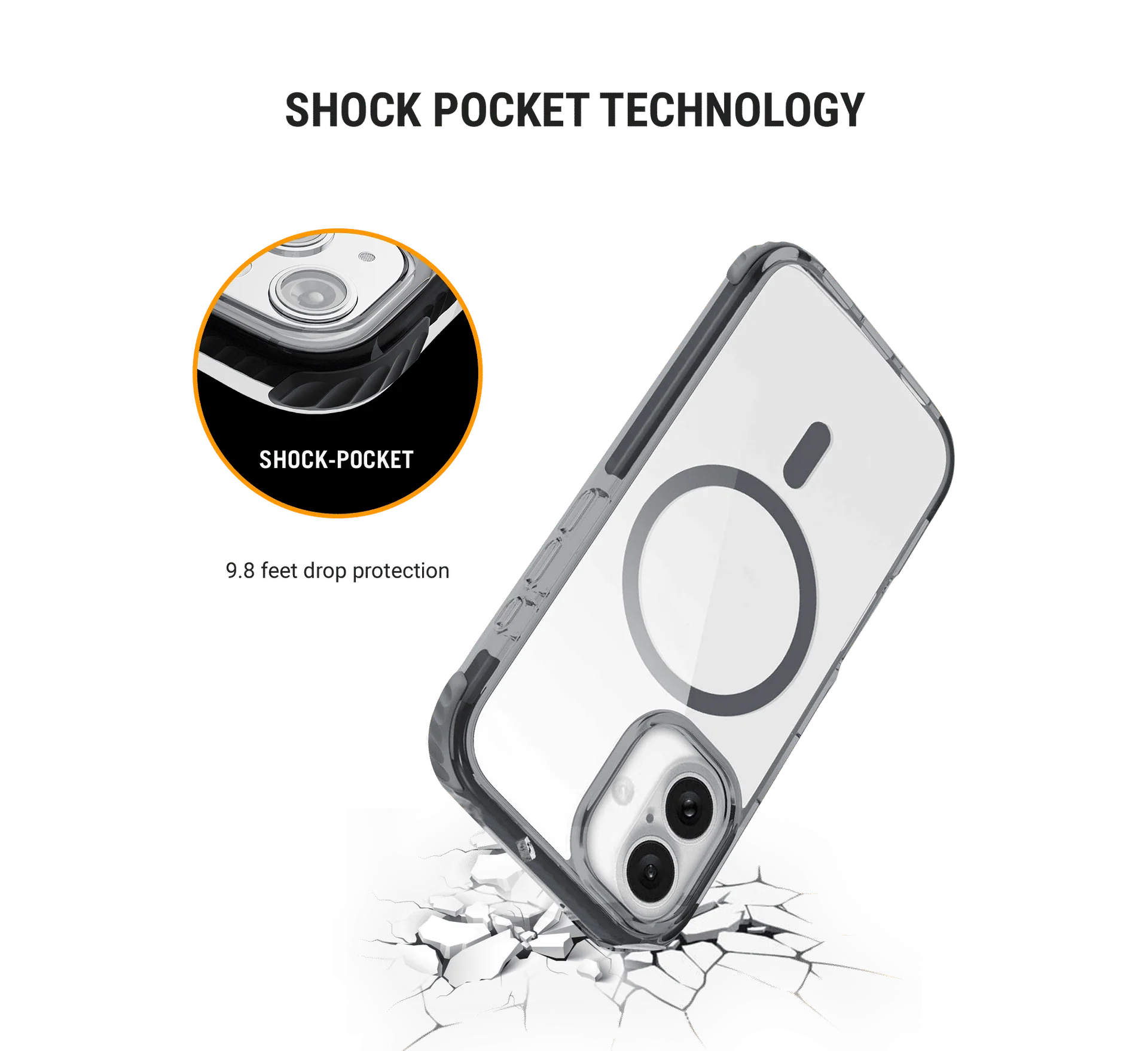 Reflex MagSafe Shield Phone Case Cover For iPhone 15 - Image 4