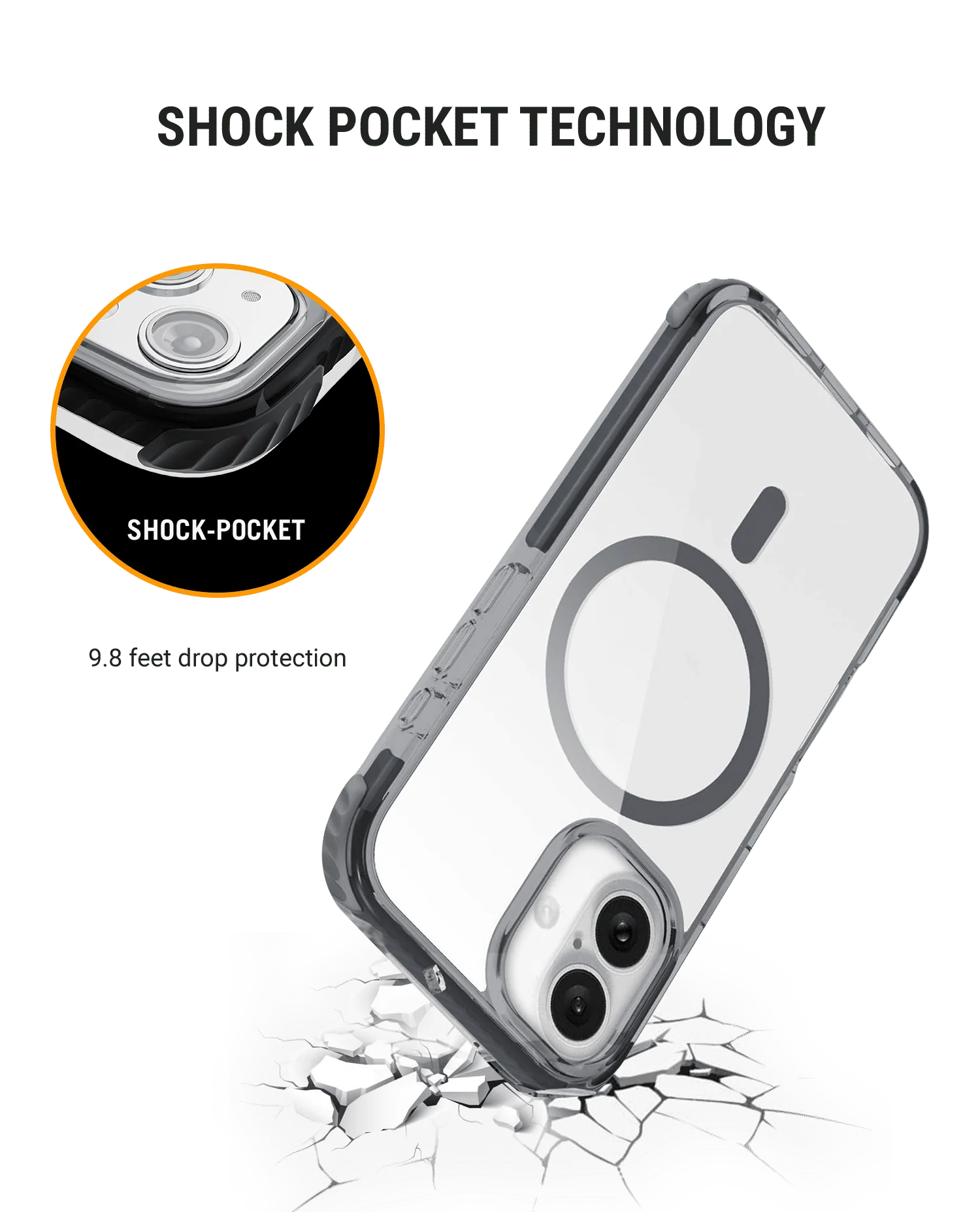 Reflex MagSafe Shield Case Cover For iPhone 16 - Image 4