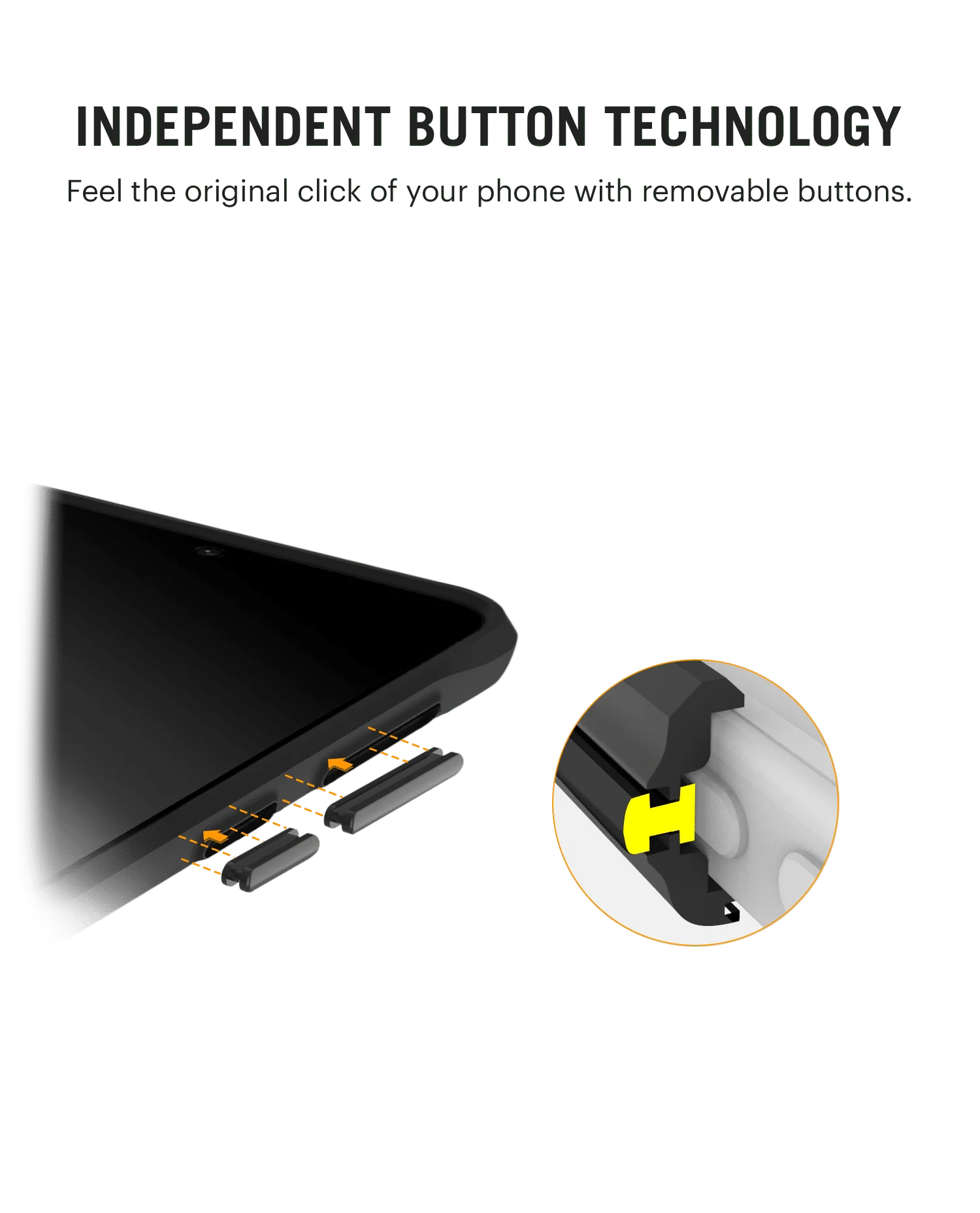 Rewind Black Hybrid Clear Case Cover For Samsung Galaxy S24 Ultra - Image 7