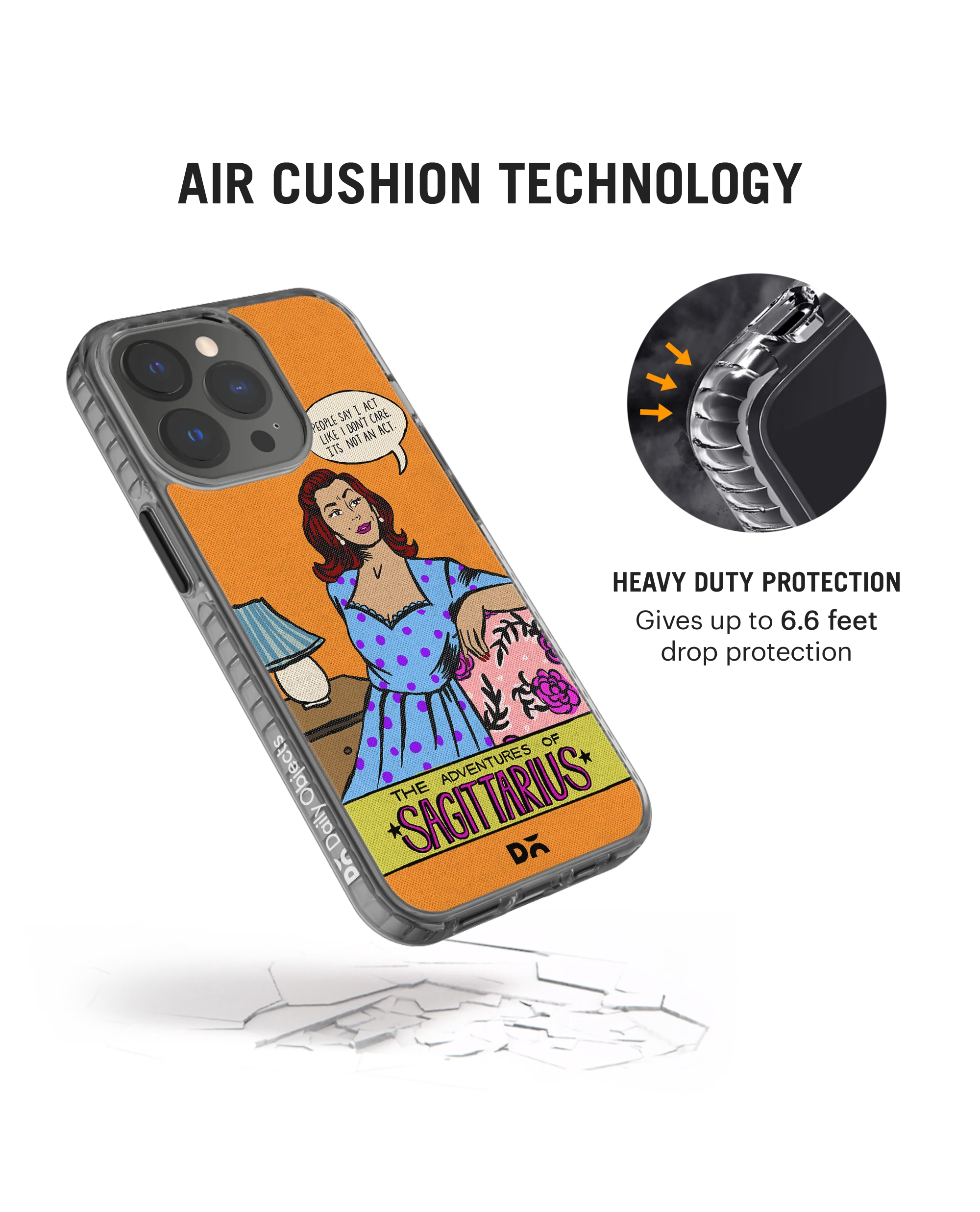 Sagittarius Stride 2.0 Phone Case Cover For iPhone 15 Pro - Image 5