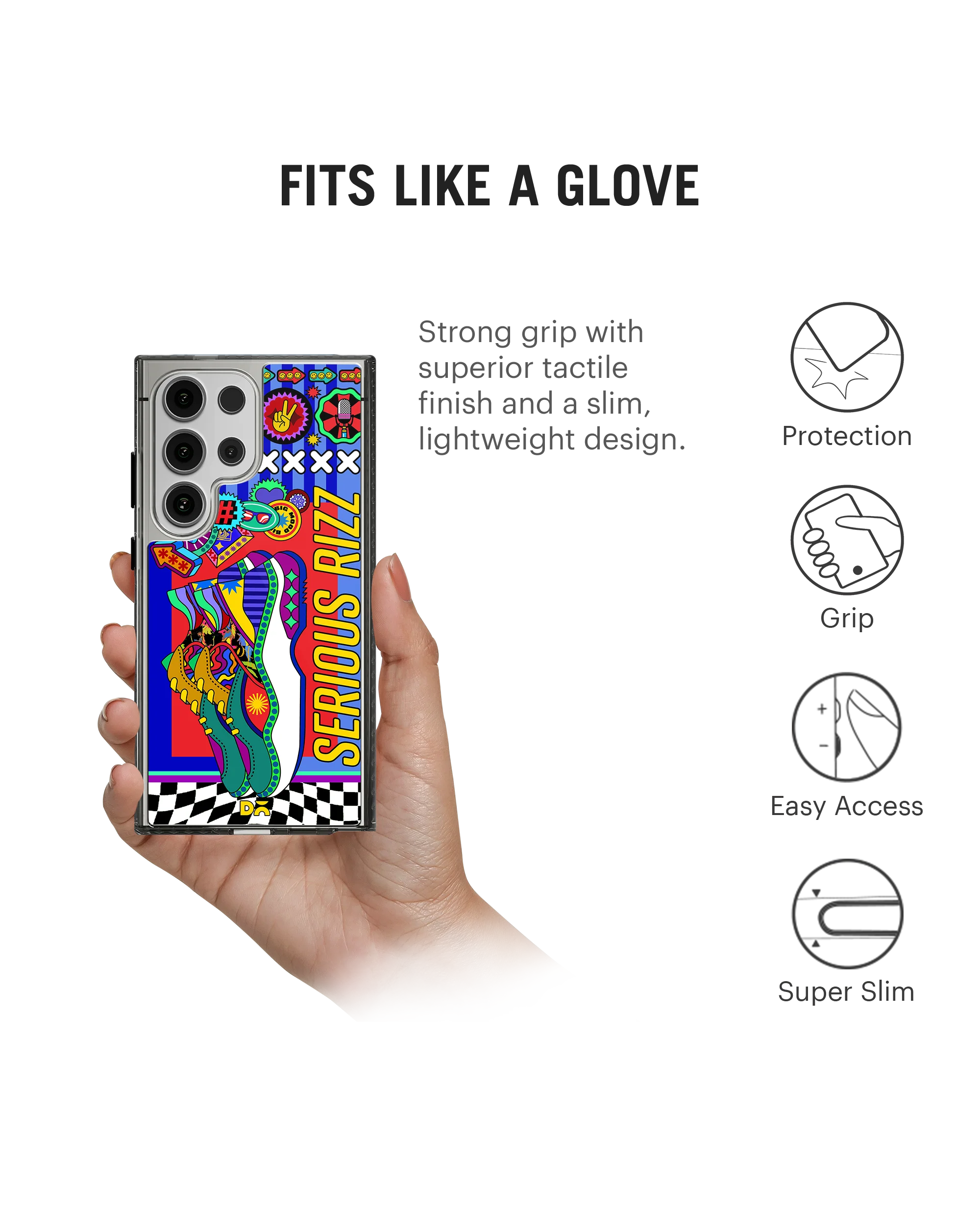 Serious Rizz Stride 2.0 Case Cover For Samsung Galaxy S24 Ultra - Image 5
