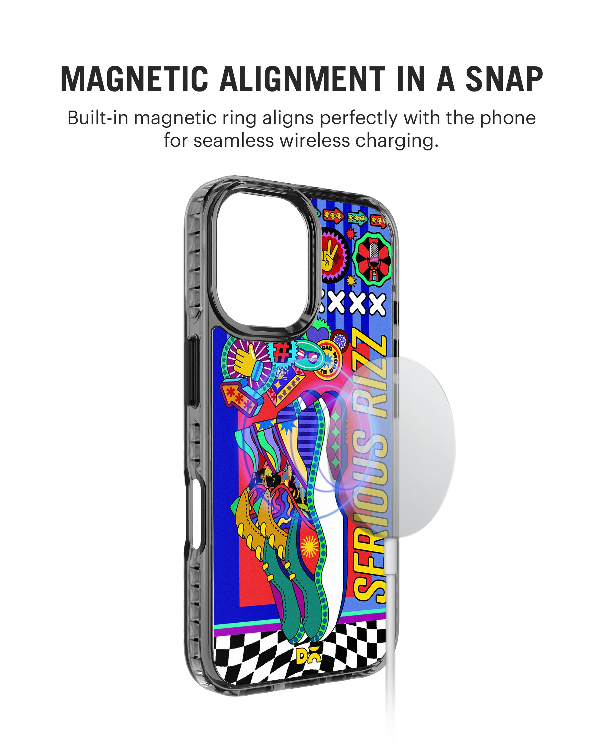 Serious Rizz Stride 2.0 MagSafe Case Cover For iPhone 16 - Image 3