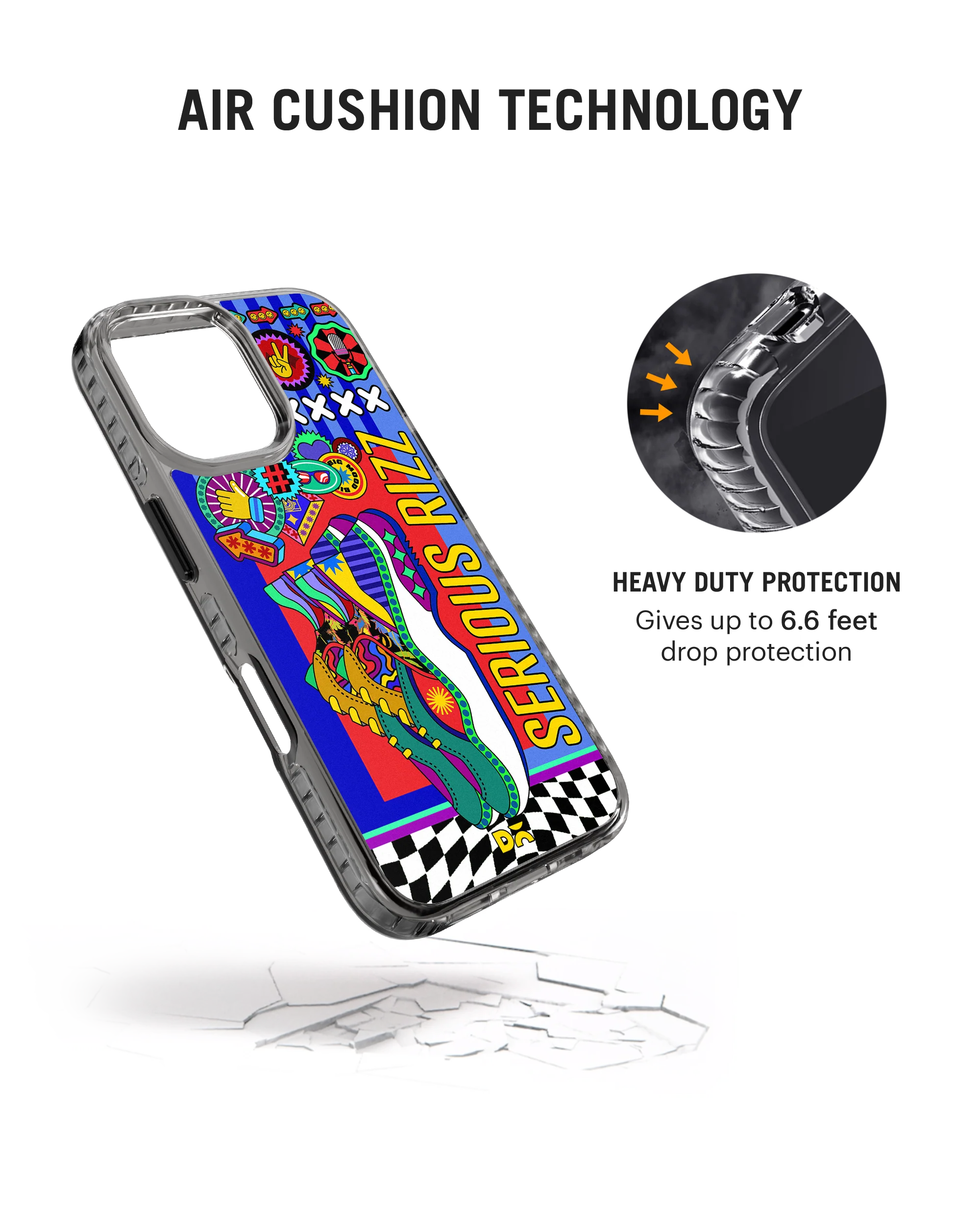 Serious Rizz Stride 2.0 MagSafe Case Cover For iPhone 16 Plus - Image 7