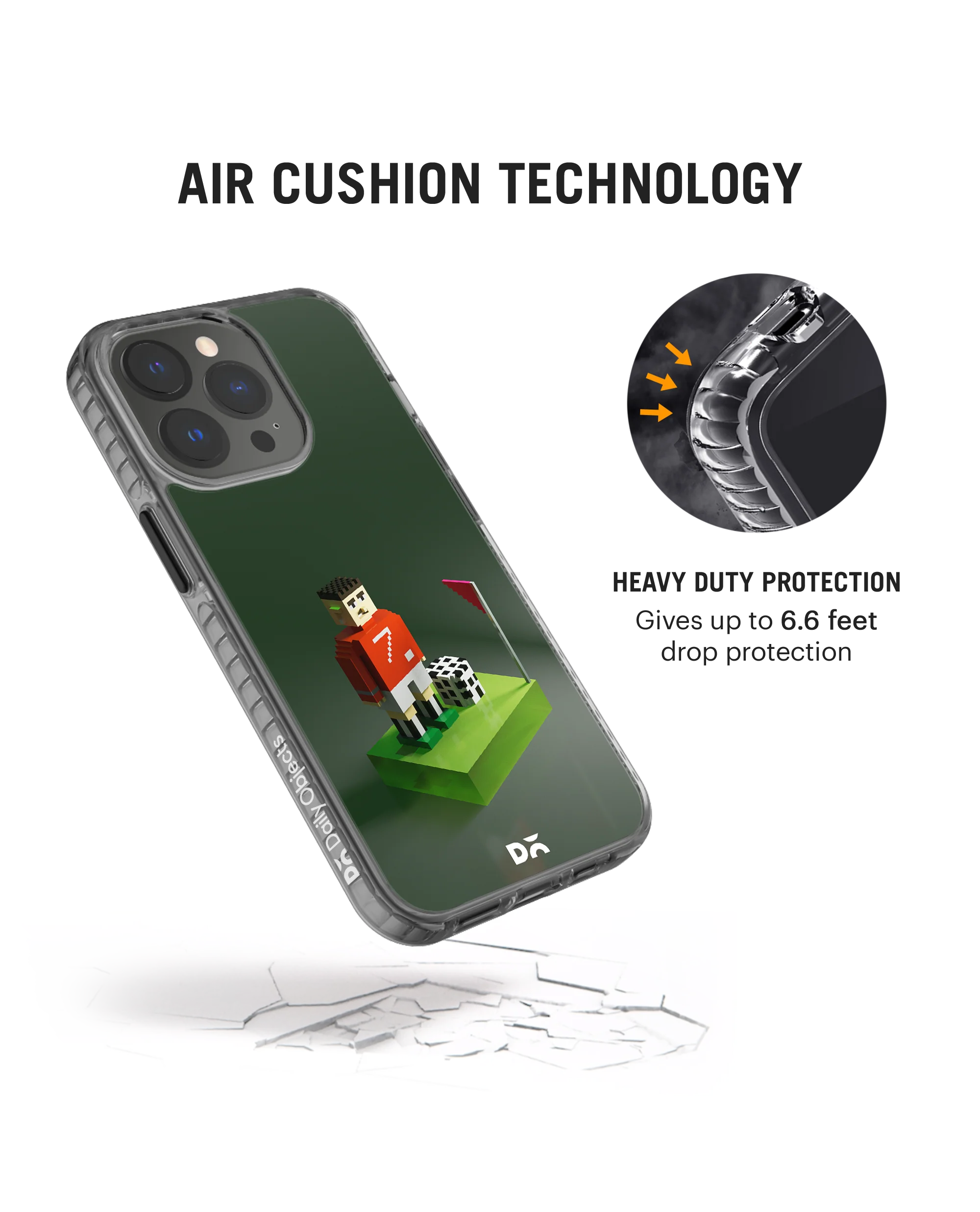 Seven Stride 2.0 Phone Case Cover For iPhone 15 Pro - Image 5