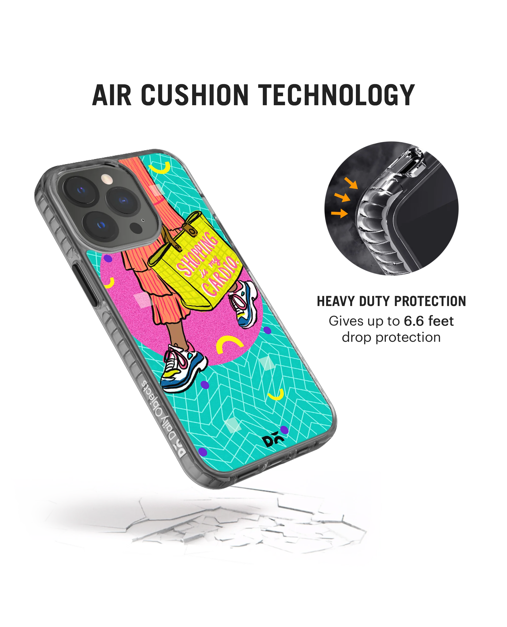 Shopping Cardio Stride 2.0 Phone Case Cover For iPhone 15 Pro Max - Image 5