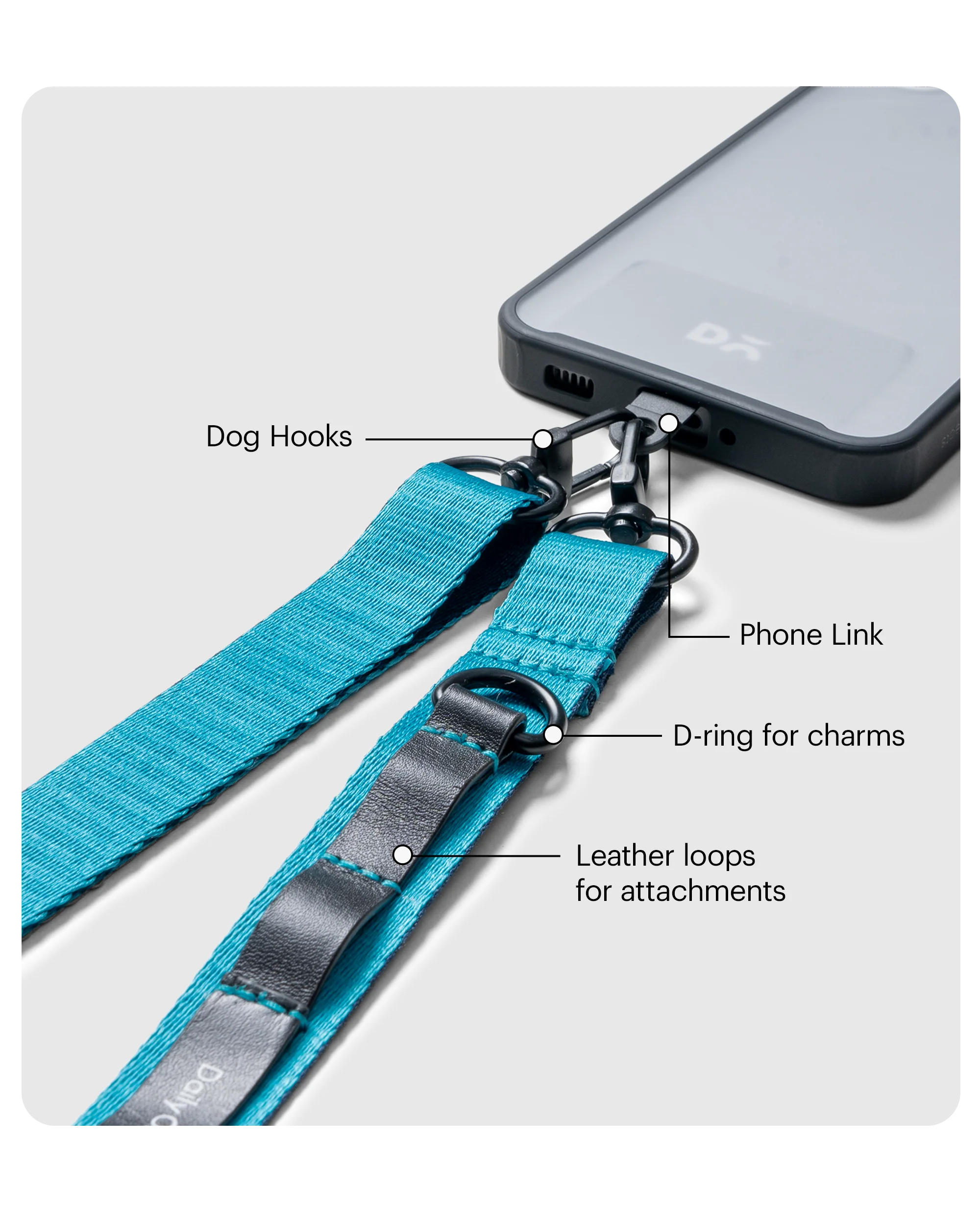 Crossbody Utility Phone Lanyard - Strap - Image 8