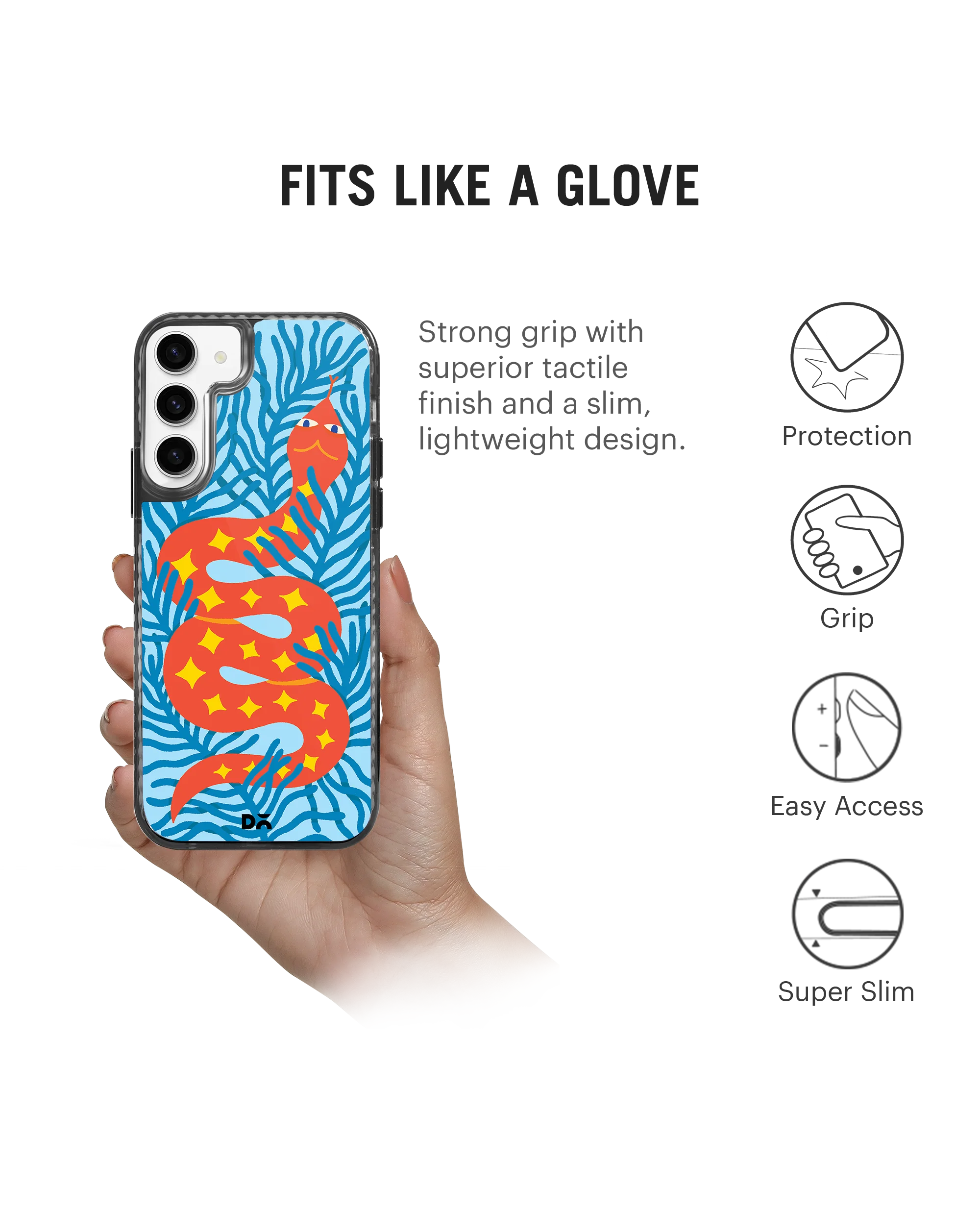 Sly Slither Stride 2.0 Case Cover For Samsung Galaxy S23 - Image 5