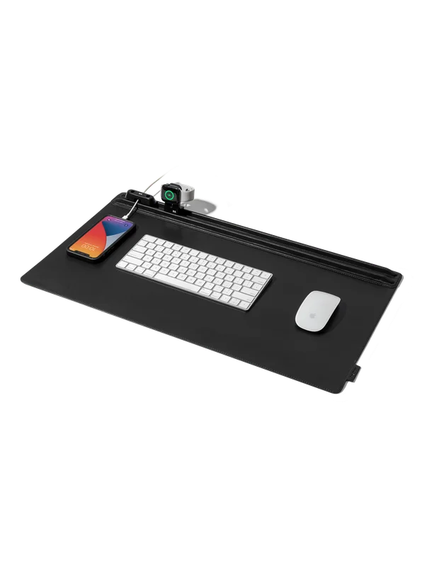 Snap On Organiser Desk Mat with Cable Holder + Phone Mount + Apple Watch Charging Stand - Image 34