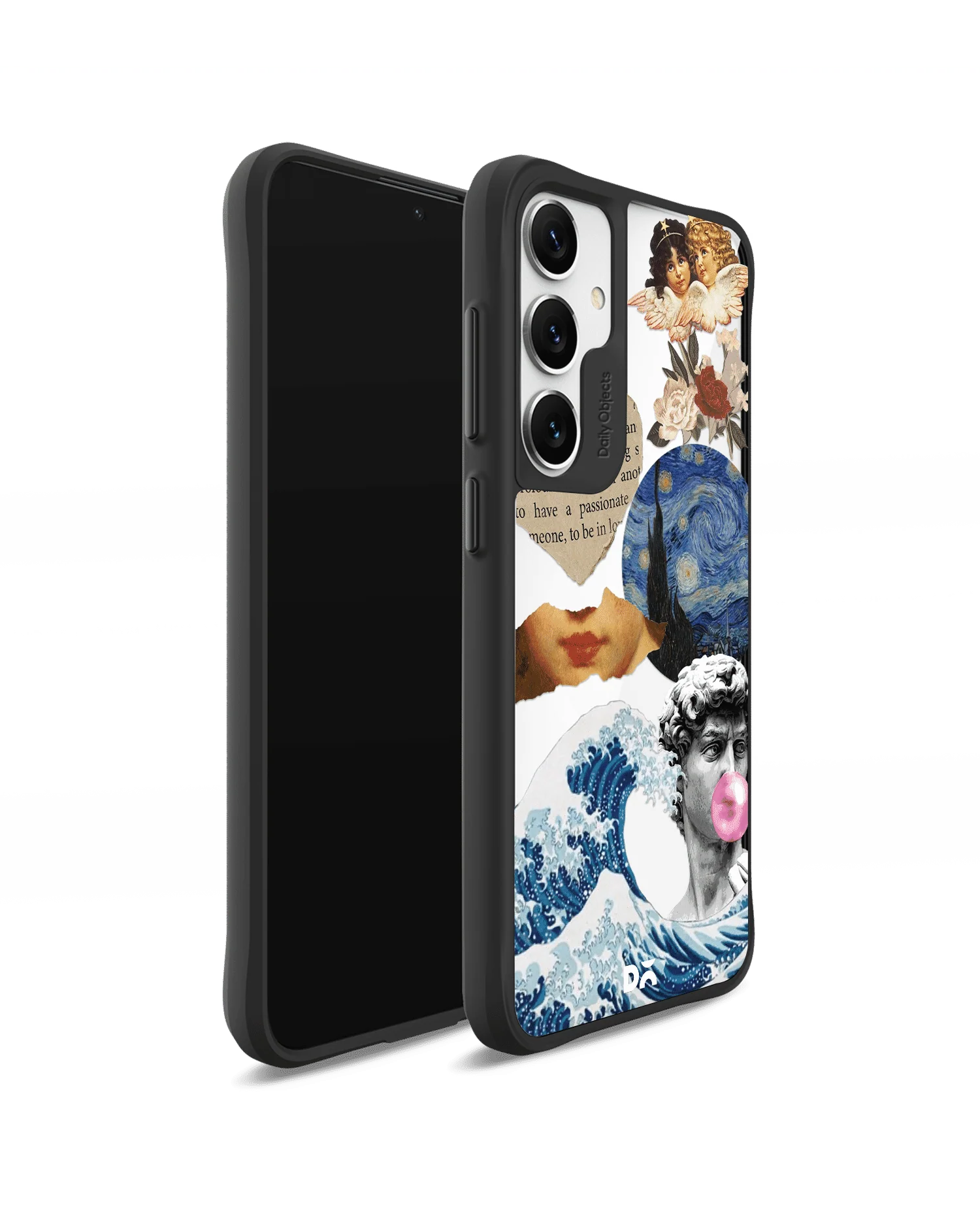 Starry Night Black Hybrid Clear Case Cover For Samsung Galaxy S24 Plus - Image 3
