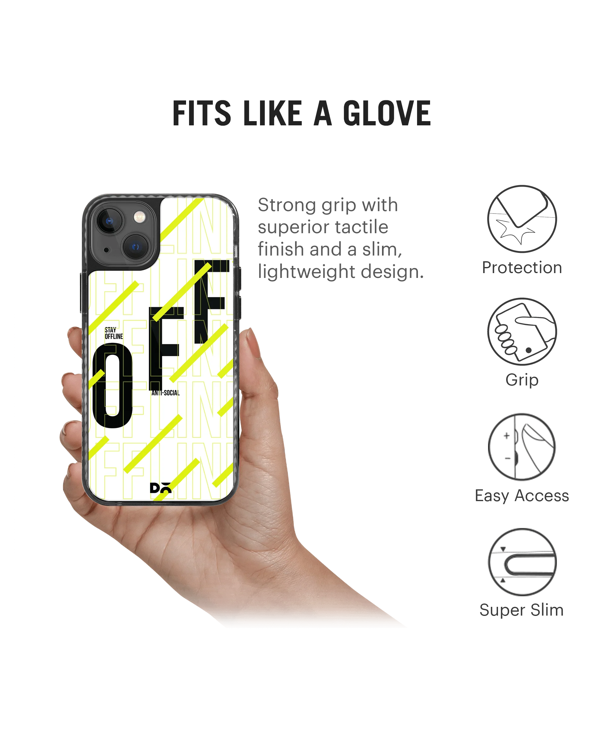 Stay Offline Stride 2.0 Case Cover For iPhone 13 - Image 5