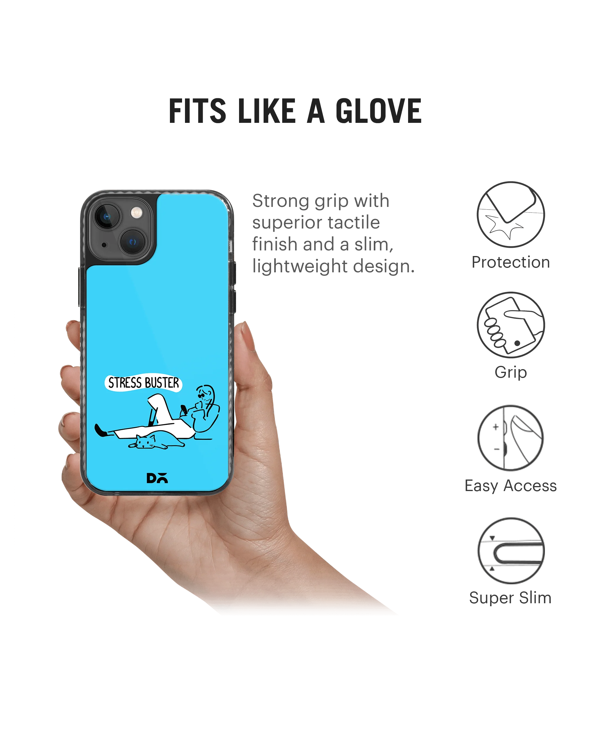 Stress Buster Stride 2.0 Case Cover For iPhone 13 - Image 5