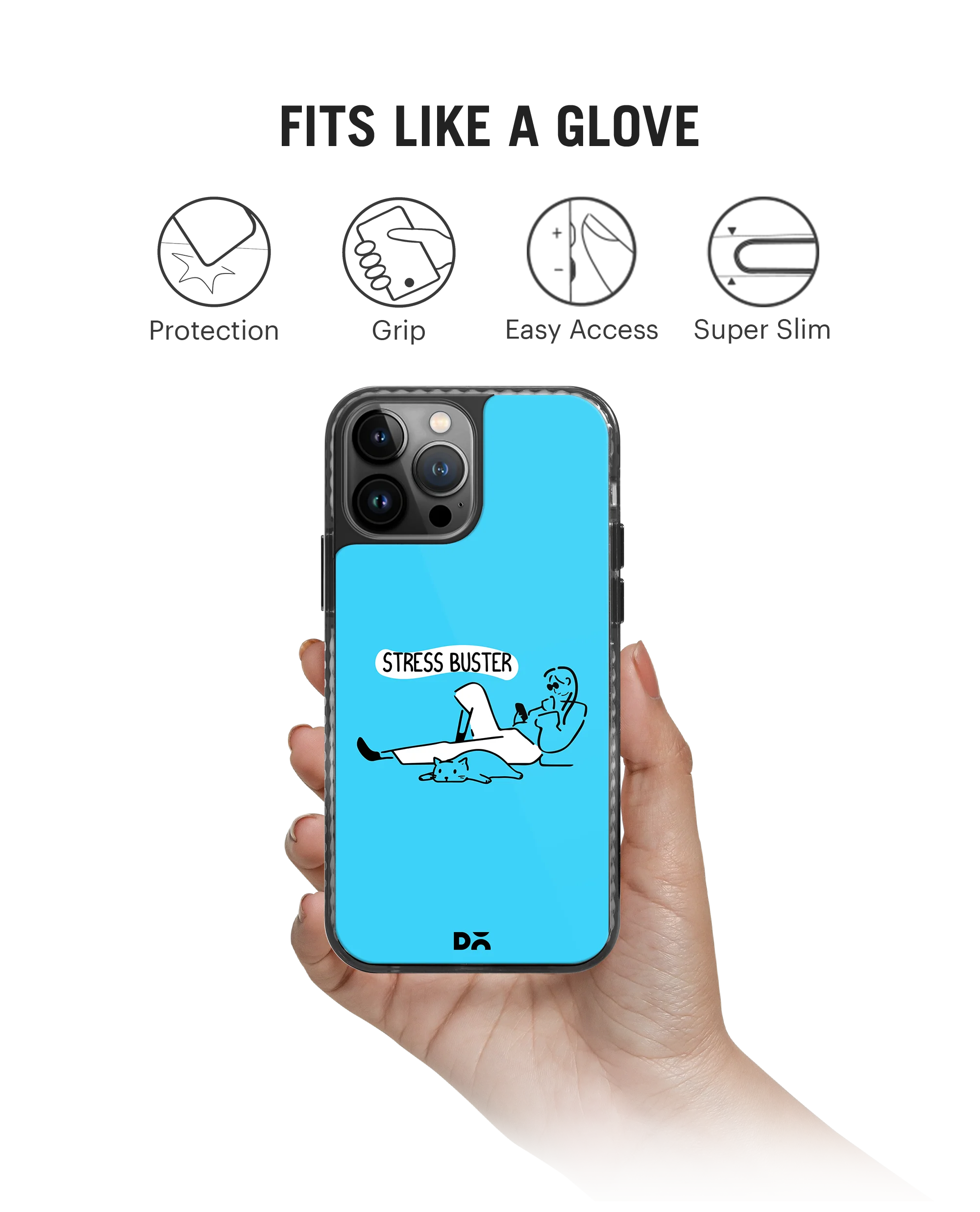 Stress Buster Stride 2.0 Phone Case Cover For iPhone 15 Pro - Image 2