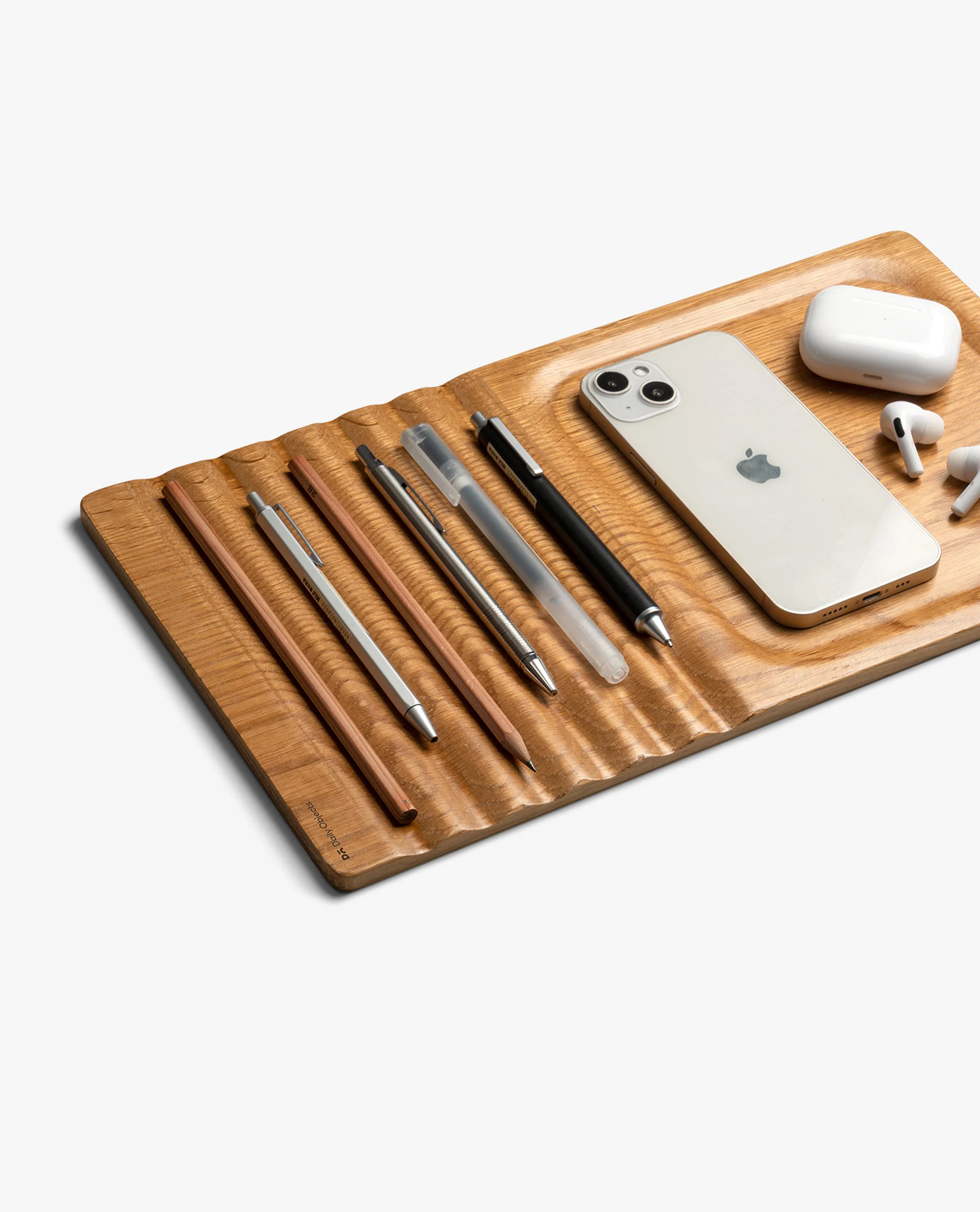 Striate Wooden Tray - Image 4