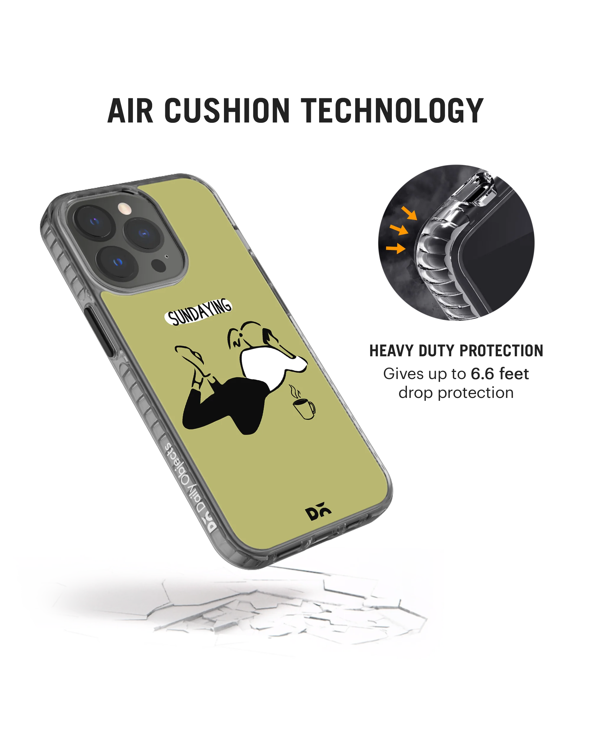 Sundaying Stride 2.0 Phone Case Cover For iPhone 15 Pro Max - Image 5
