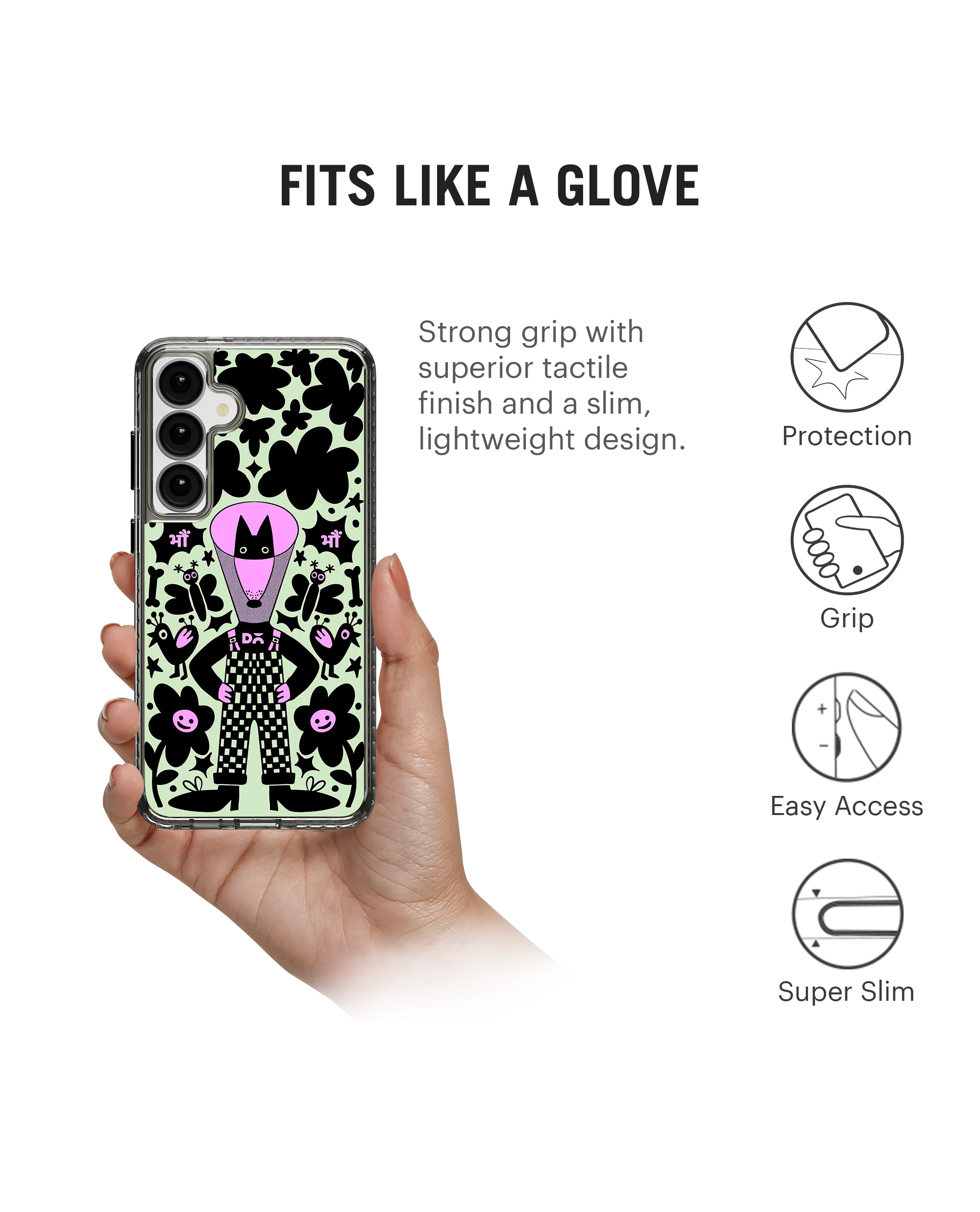Super Dog Stride 2.0 Case Cover For Samsung Galaxy S24 Plus - Image 5