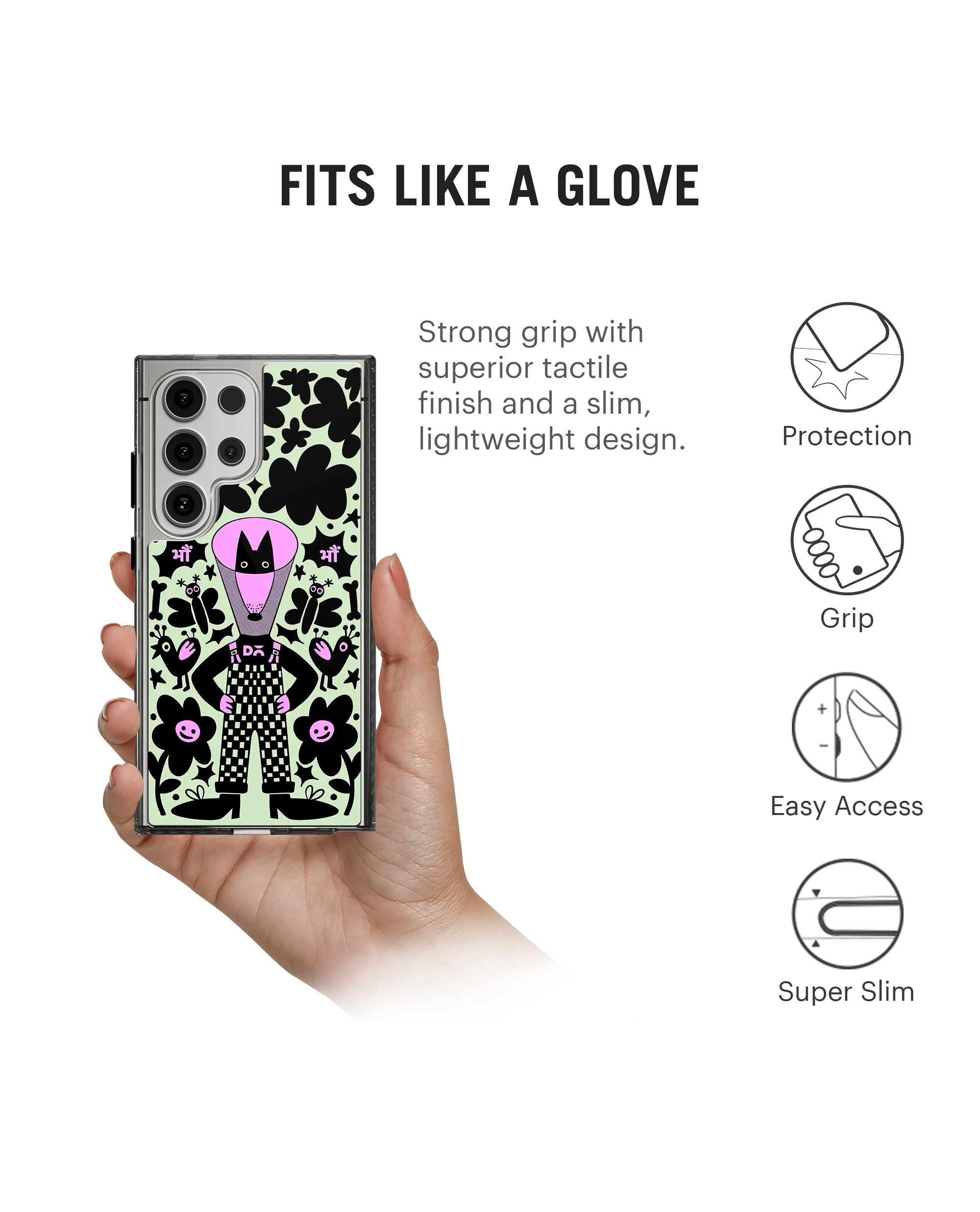 Super Dog Stride 2.0 Case Cover For Samsung Galaxy S24 Ultra - Image 5