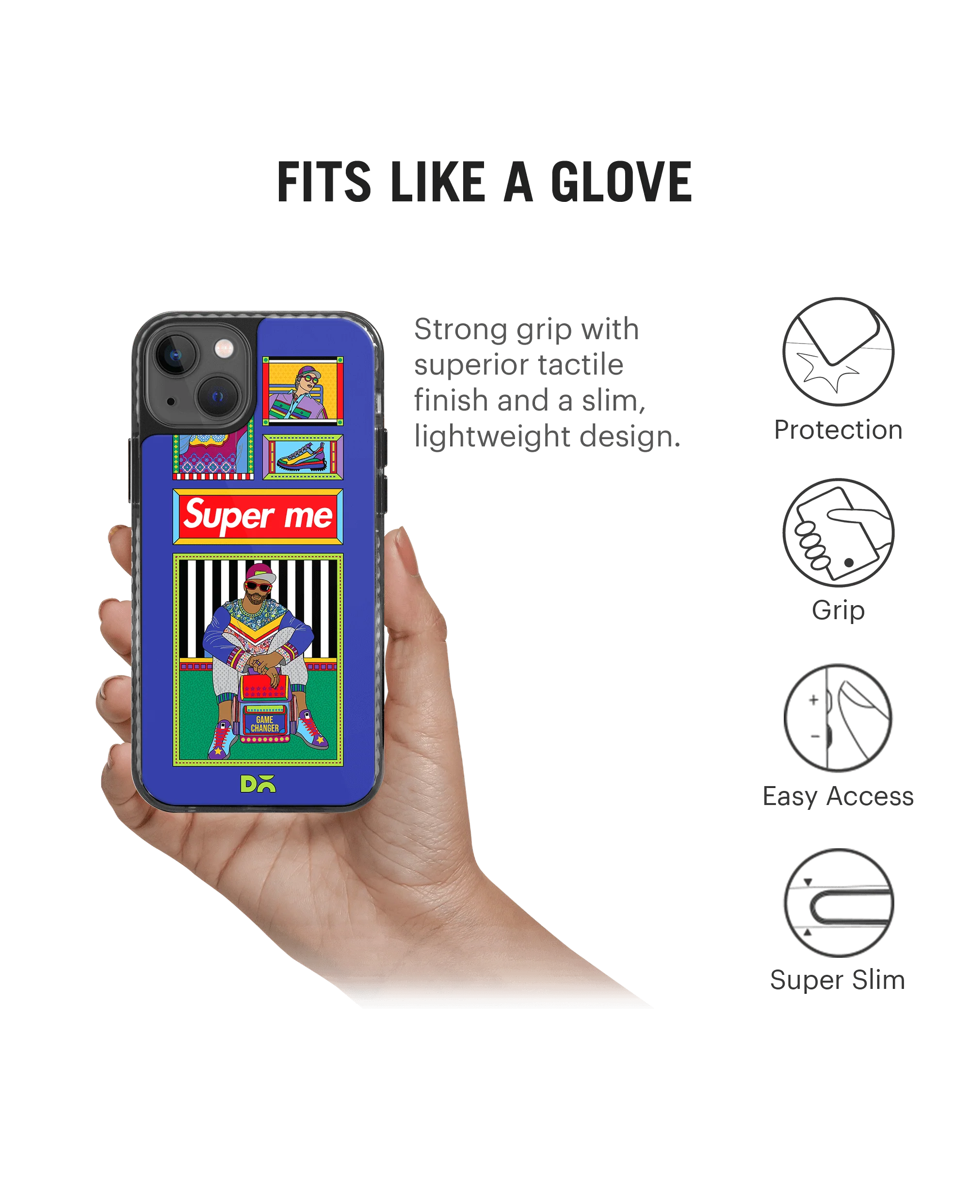 Super Gamechanger Stride 2.0 Case Cover For iPhone 13 Mini - Image 5