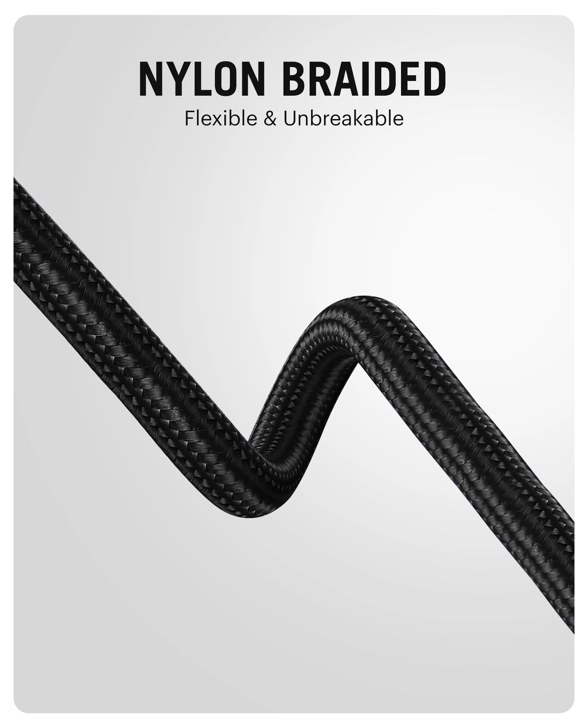 DailyObjects SURGE™ Kevlar Core 2-in-1 100W Apple Certified - MFi Charging Cable - Image 7