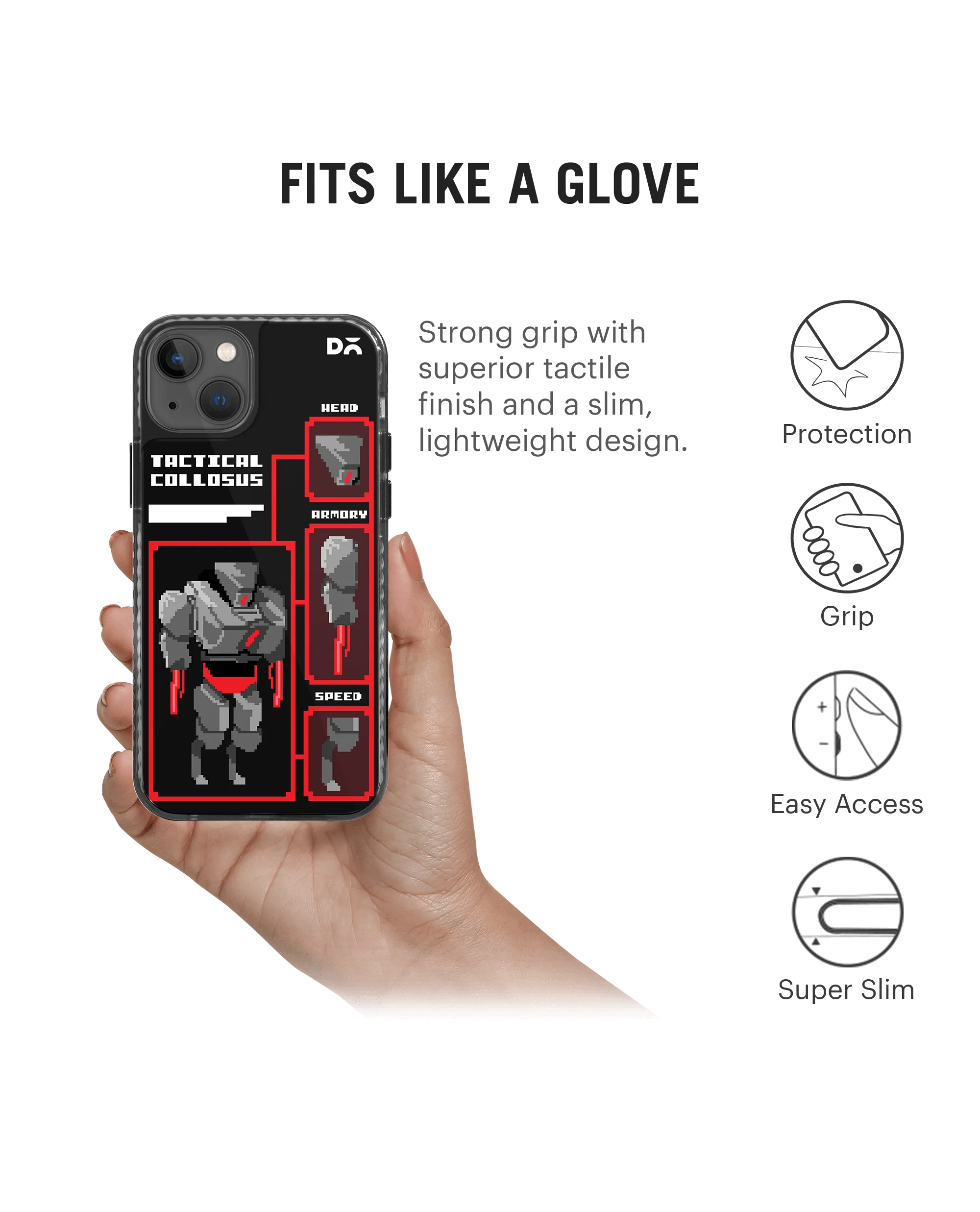 Tactical Collosus Stride 2.0 Case Cover For iPhone 13 - Image 5