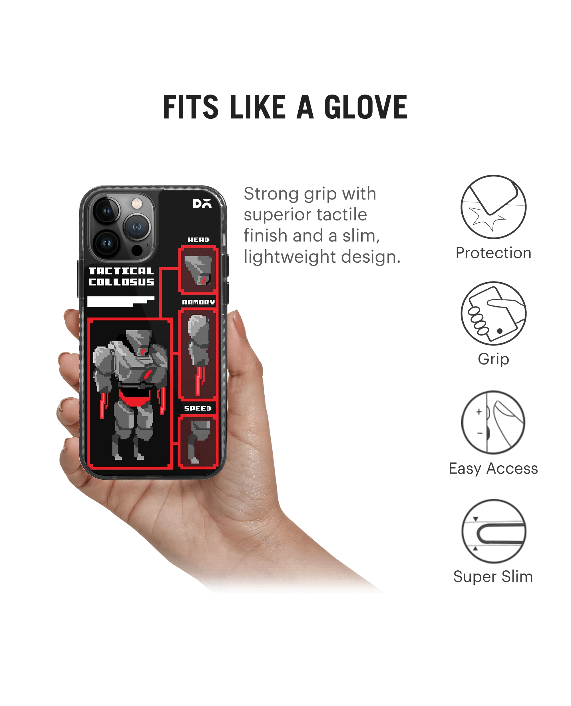 Tactical Collosus Stride 2.0 Case Cover For iPhone 13 Pro - Image 2