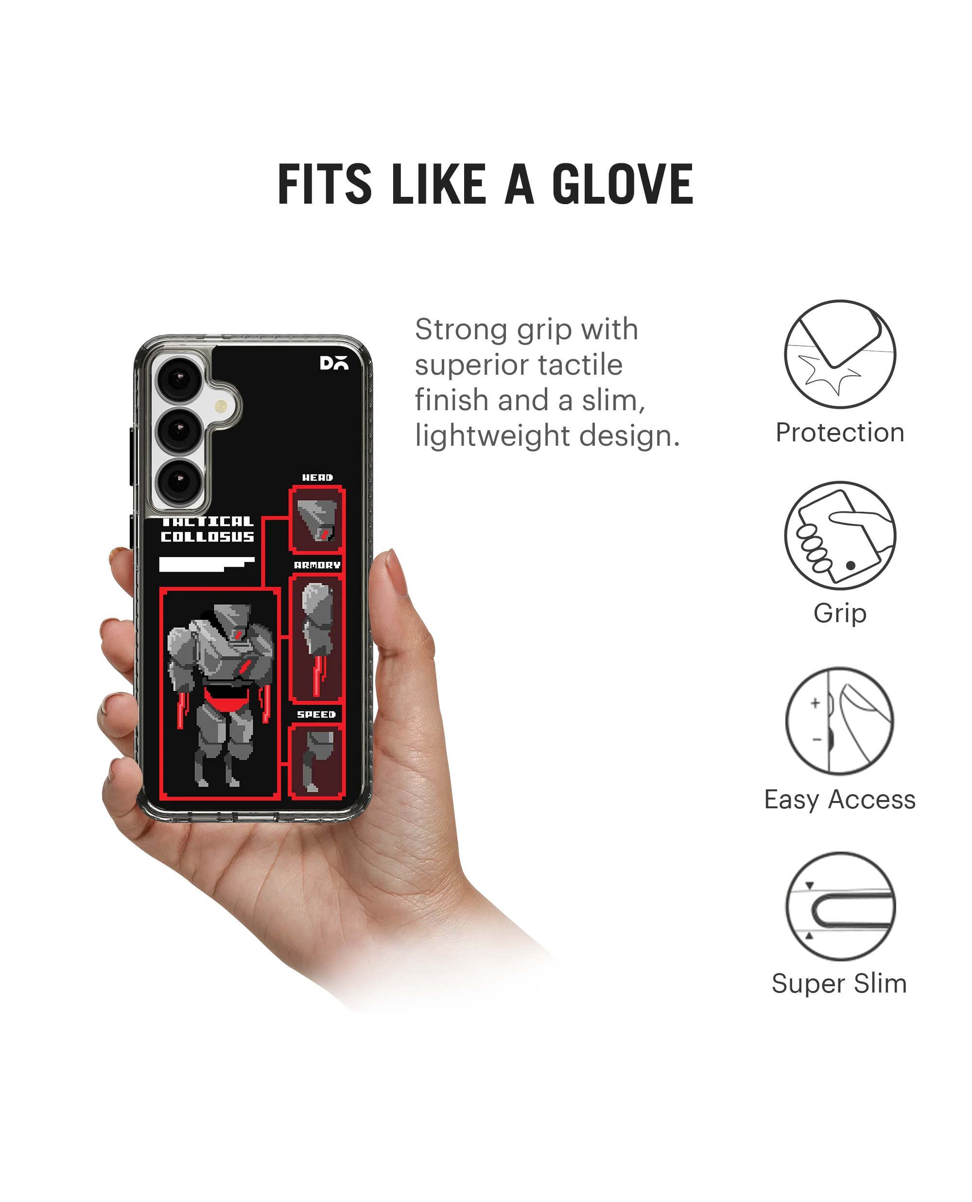 Tactical Collosus Stride 2.0 Case Cover For Samsung Galaxy S24 Plus - Image 5