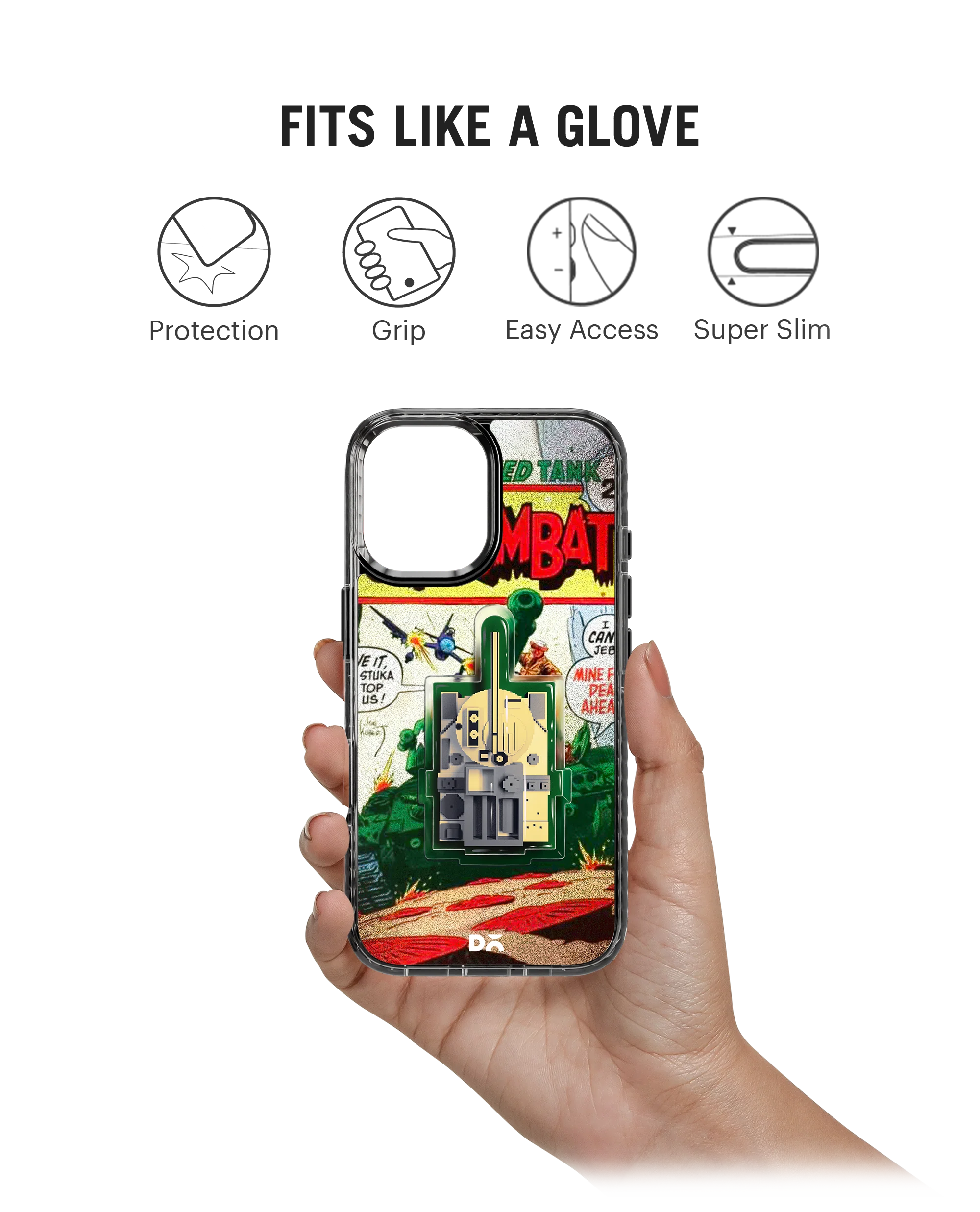 Tank Combat Stride 2.0 MagSafe Case Cover For iPhone 16 - Image 2