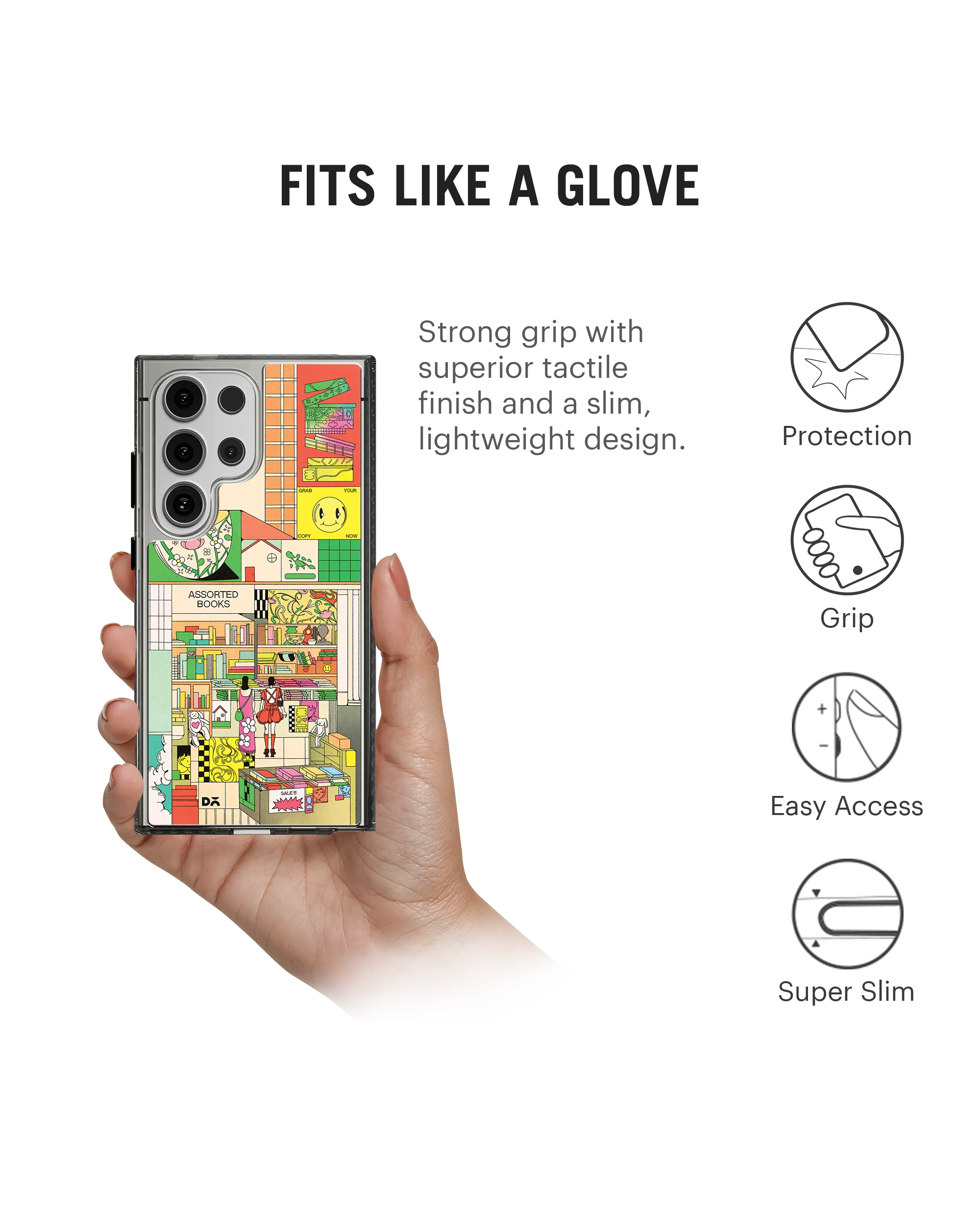 TBR (To be Read) Stride 2.0 Case Cover For Samsung Galaxy S24 Ultra - Image 5