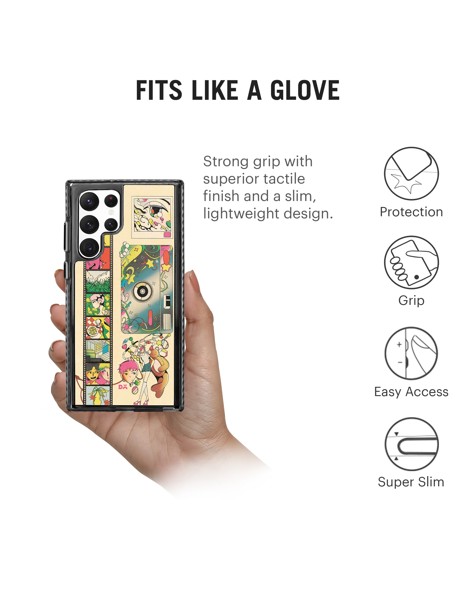 Technicolour Stride 2.0 Case Cover For Samsung Galaxy S23 Ultra - Image 4