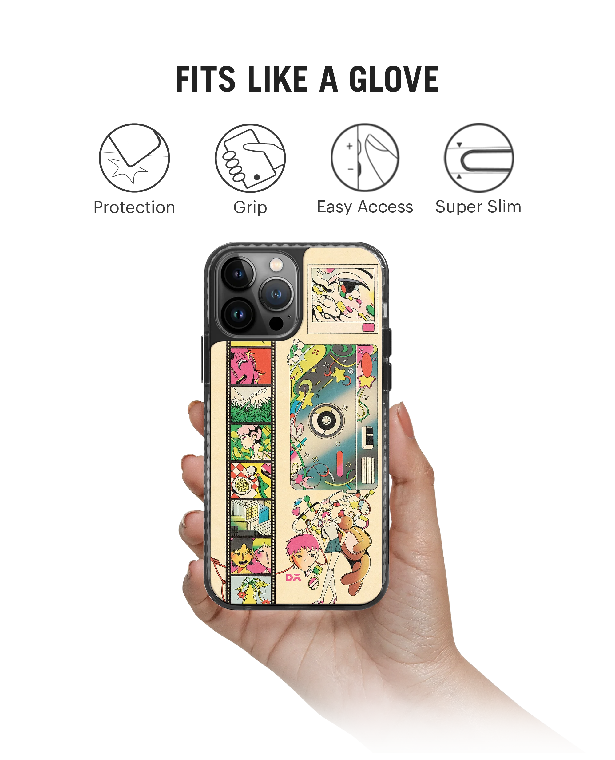Technicolour Stride 2.0 MagSafe Case Cover For iPhone 13 Pro