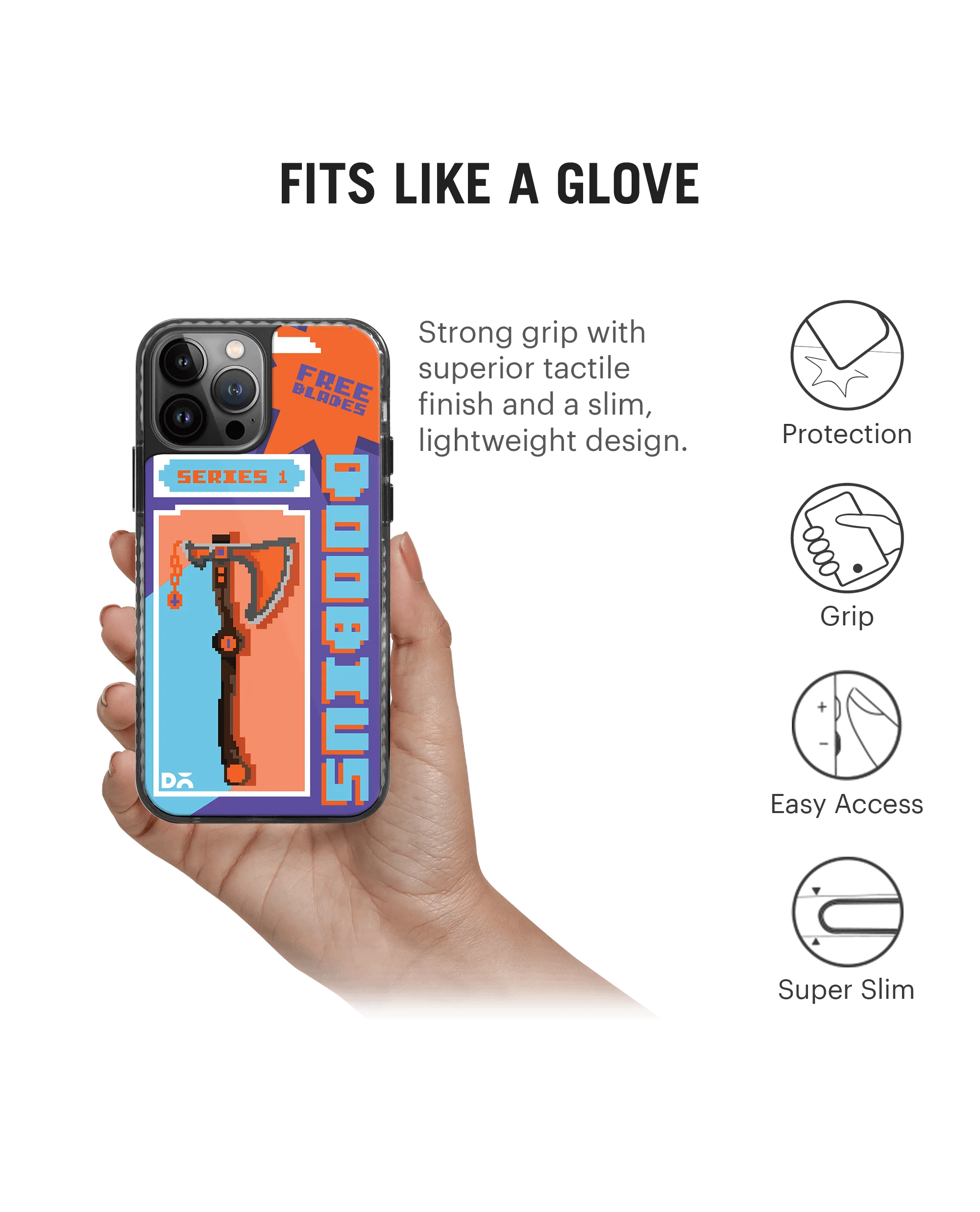 The Axe of Doobius Stride 2.0 Case Cover For iPhone 13 Pro - Image 2