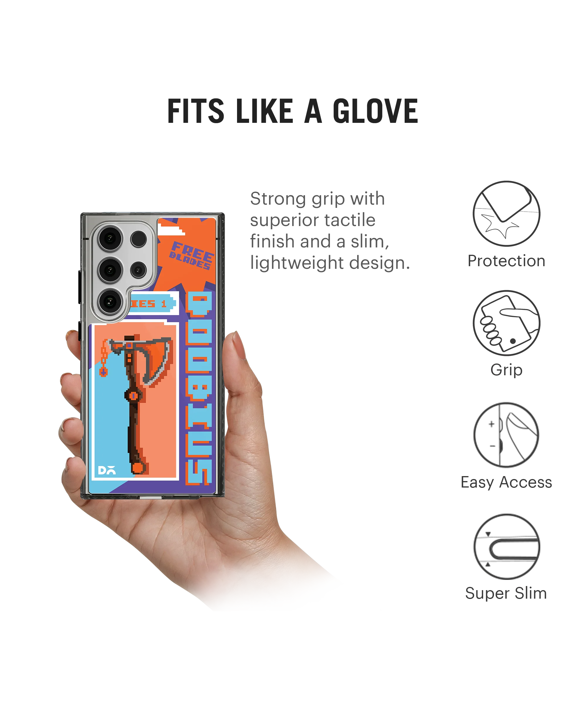 The Axe of Doobius Stride 2.0 Case Cover For Samsung Galaxy S24 Ultra - Image 5