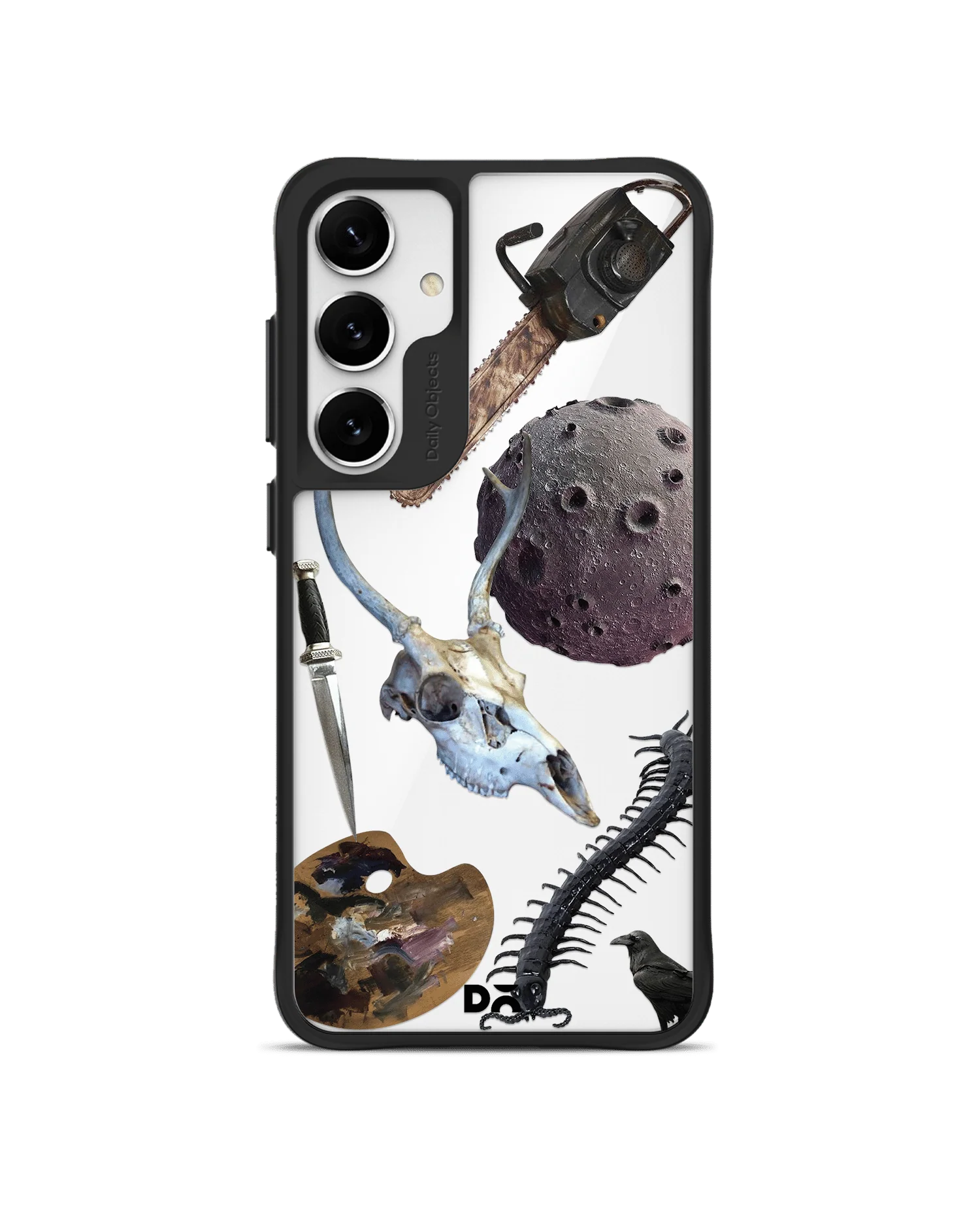 The Final Stroke Black Hybrid Clear Case Cover For Samsung Galaxy S24