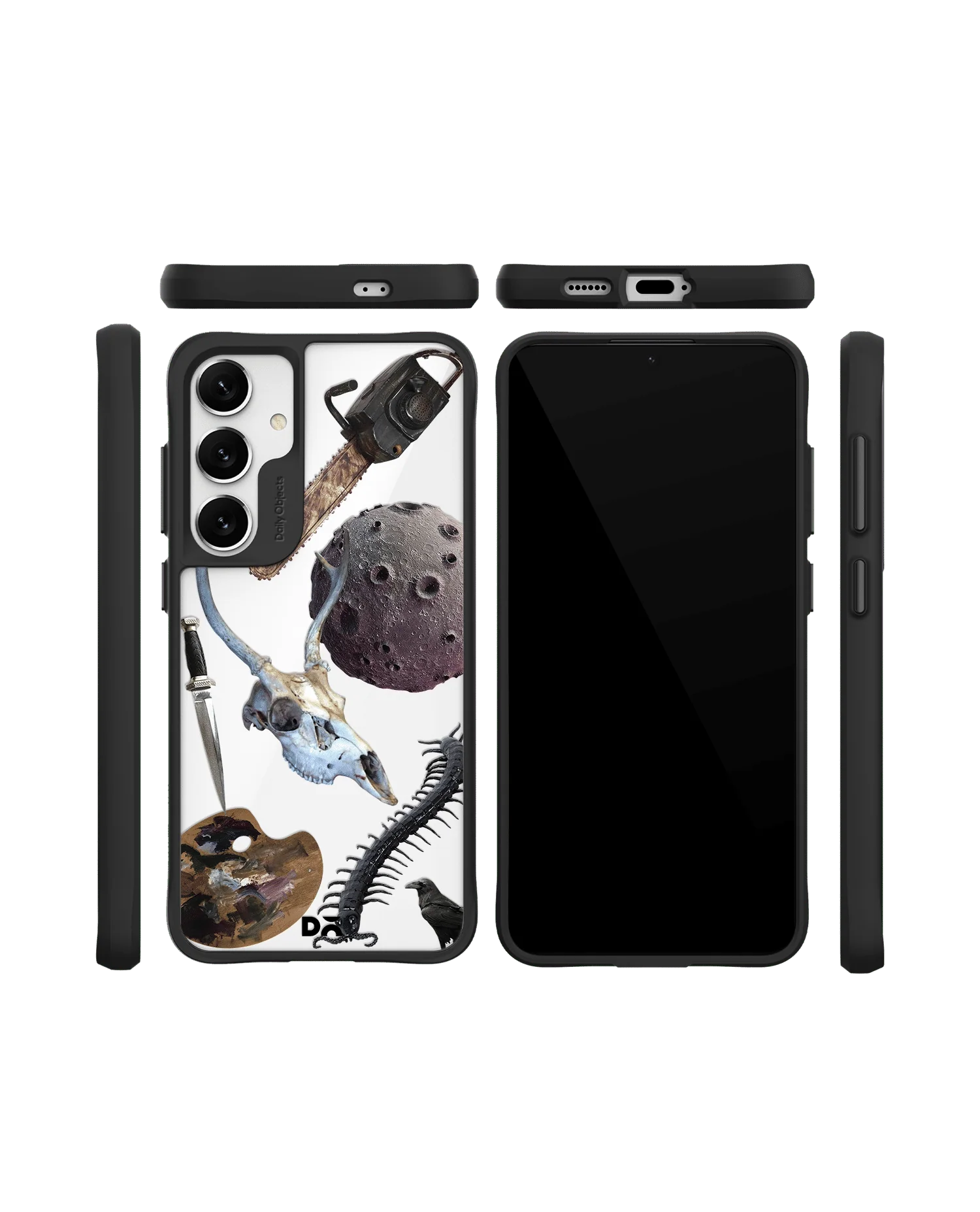 The Final Stroke Black Hybrid Clear Case Cover For Samsung Galaxy S24 - Image 10