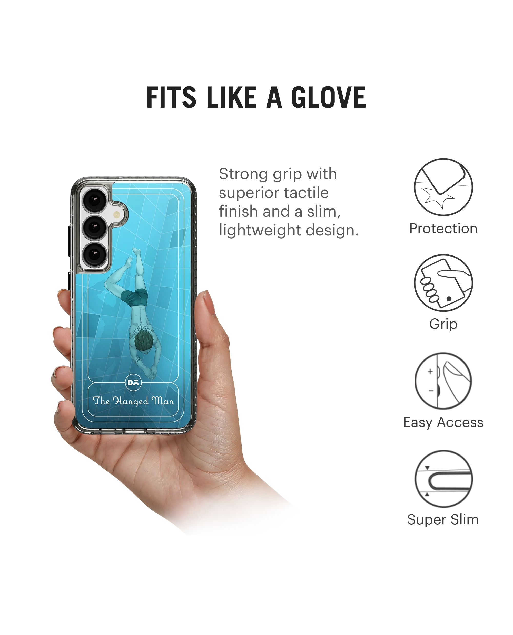 The Hanged Man Stride 2.0 Case Cover For Samsung Galaxy S24 - Image 5