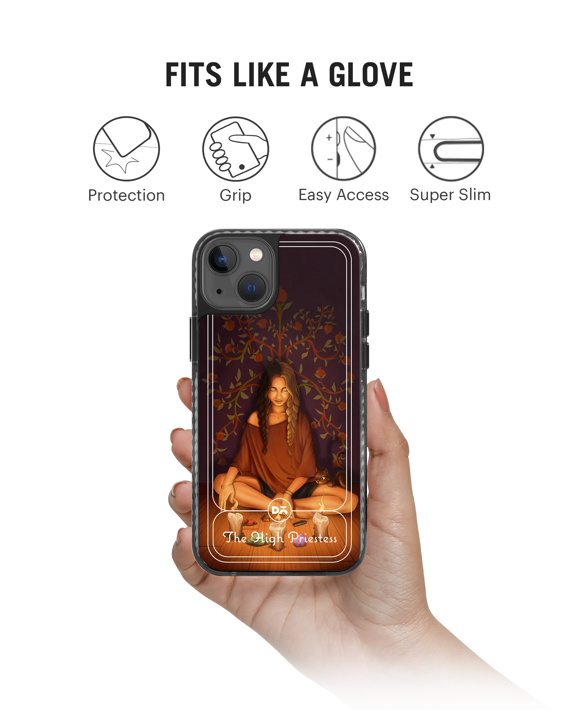 The High Priestess Stride 2.0 Phone Case Cover For iPhone 15 - Image 2