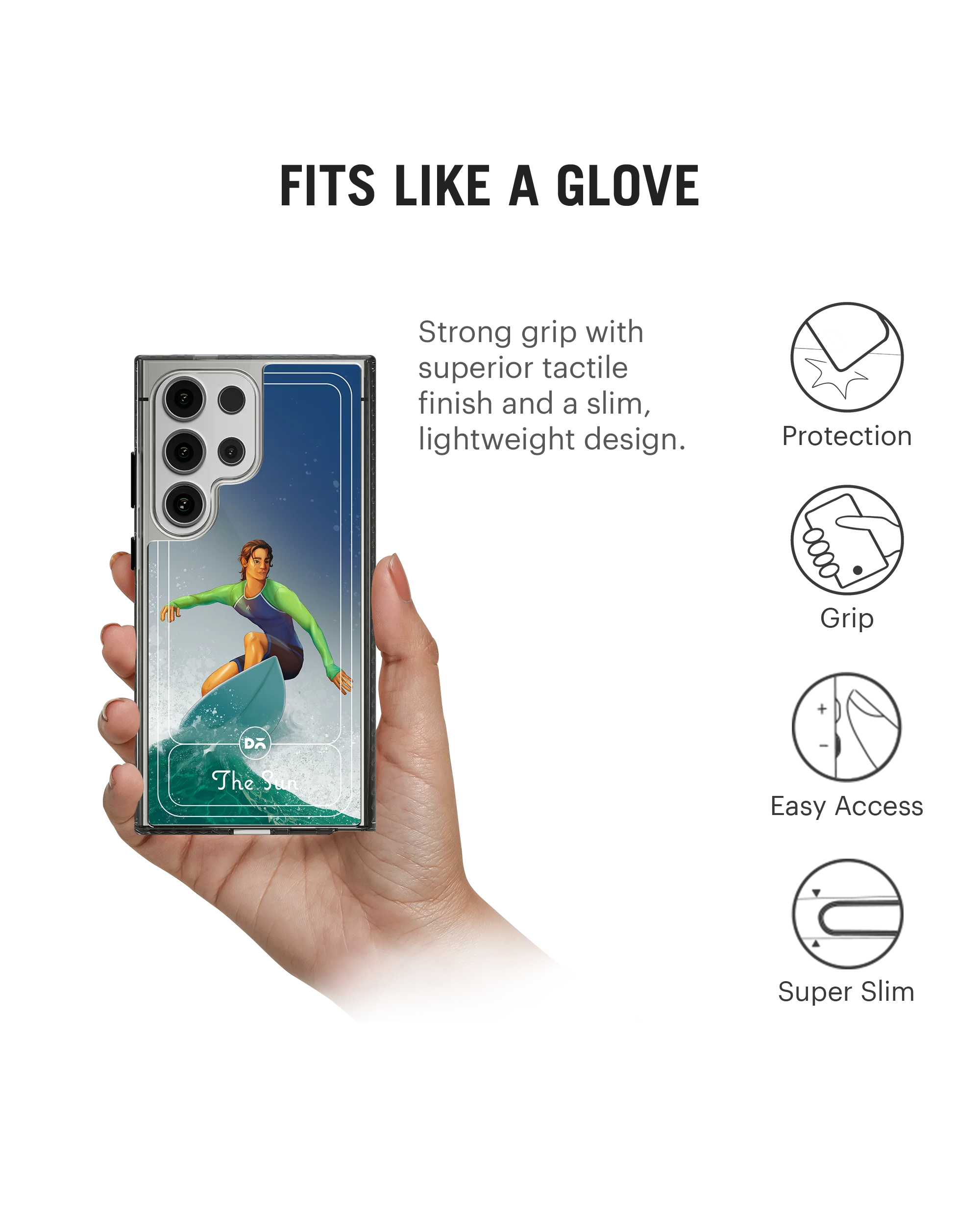 The Sun Stride 2.0 Case Cover For Samsung Galaxy S24 Ultra - Image 5