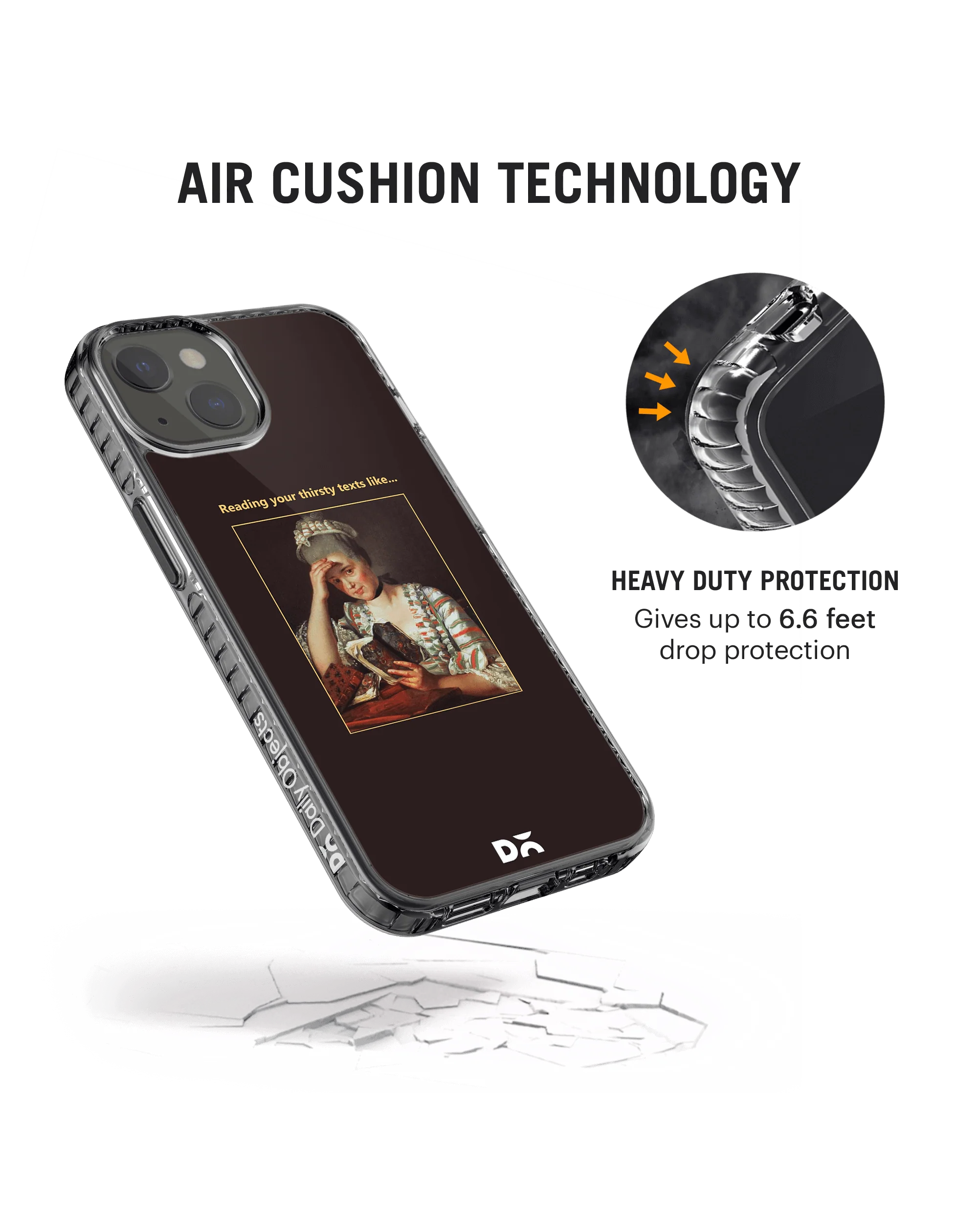 Thirsty Text Stride 2.0 Case Cover For iPhone 13 Mini - Image 2