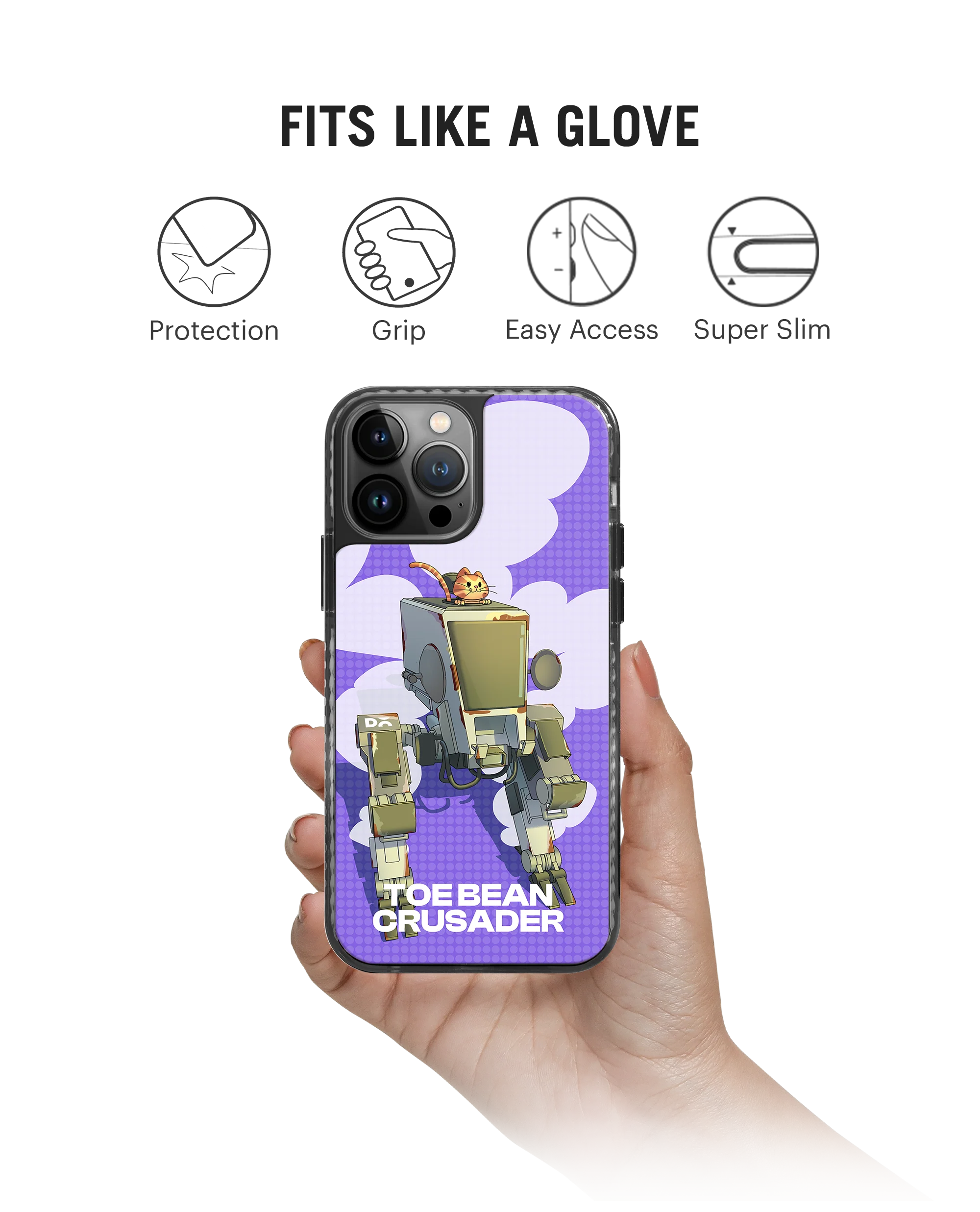 Toe Bean Crusader Stride 2.0 Case Cover For iPhone 13 Pro Max - Image 2