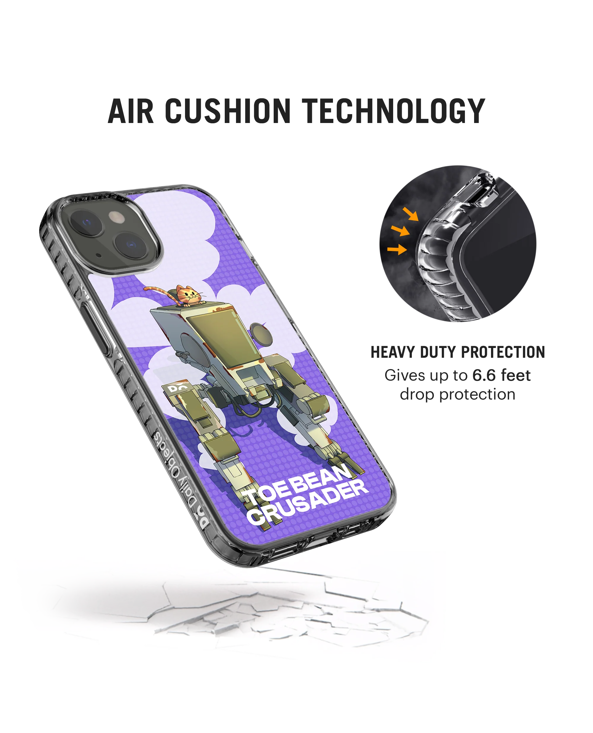 Toe Bean Crusader Stride 2.0 Case Cover For iPhone 15 - Image 6