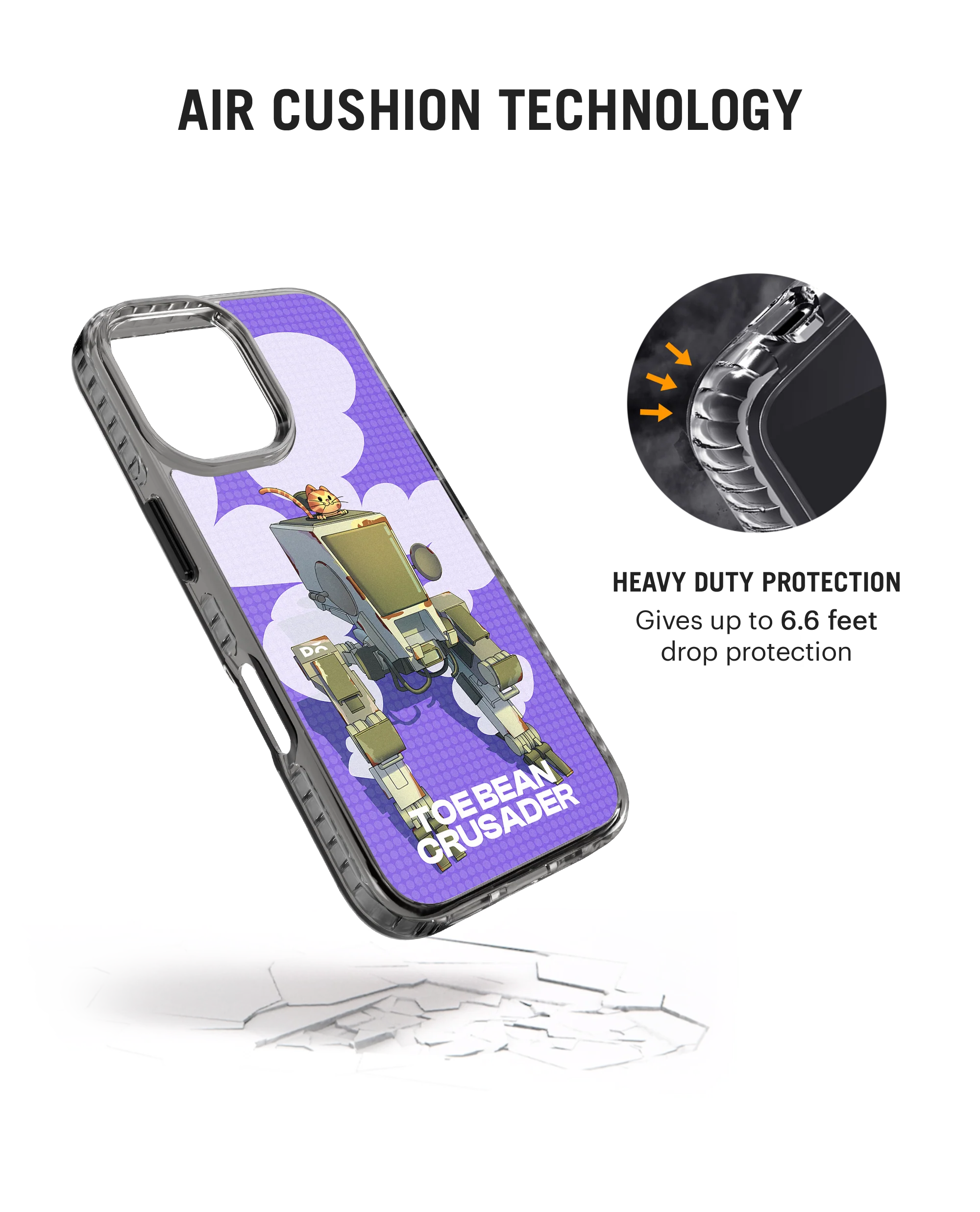 Toe Bean Crusader Stride 2.0 MagSafe Case Cover For iPhone 16 - Image 7