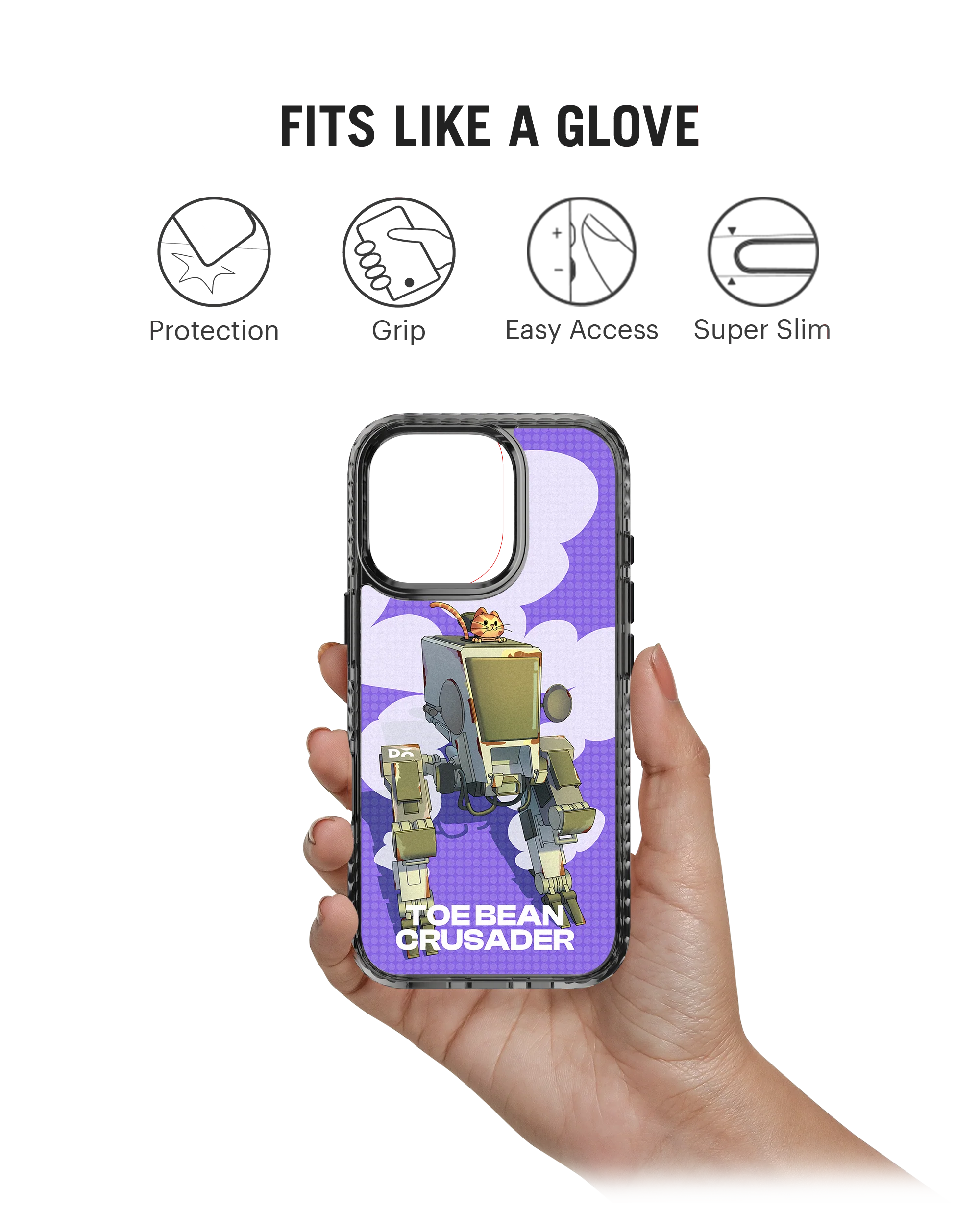 Toe Bean Crusader Stride 2.0 MagSafe Case Cover For iPhone 16 Pro - Image 2