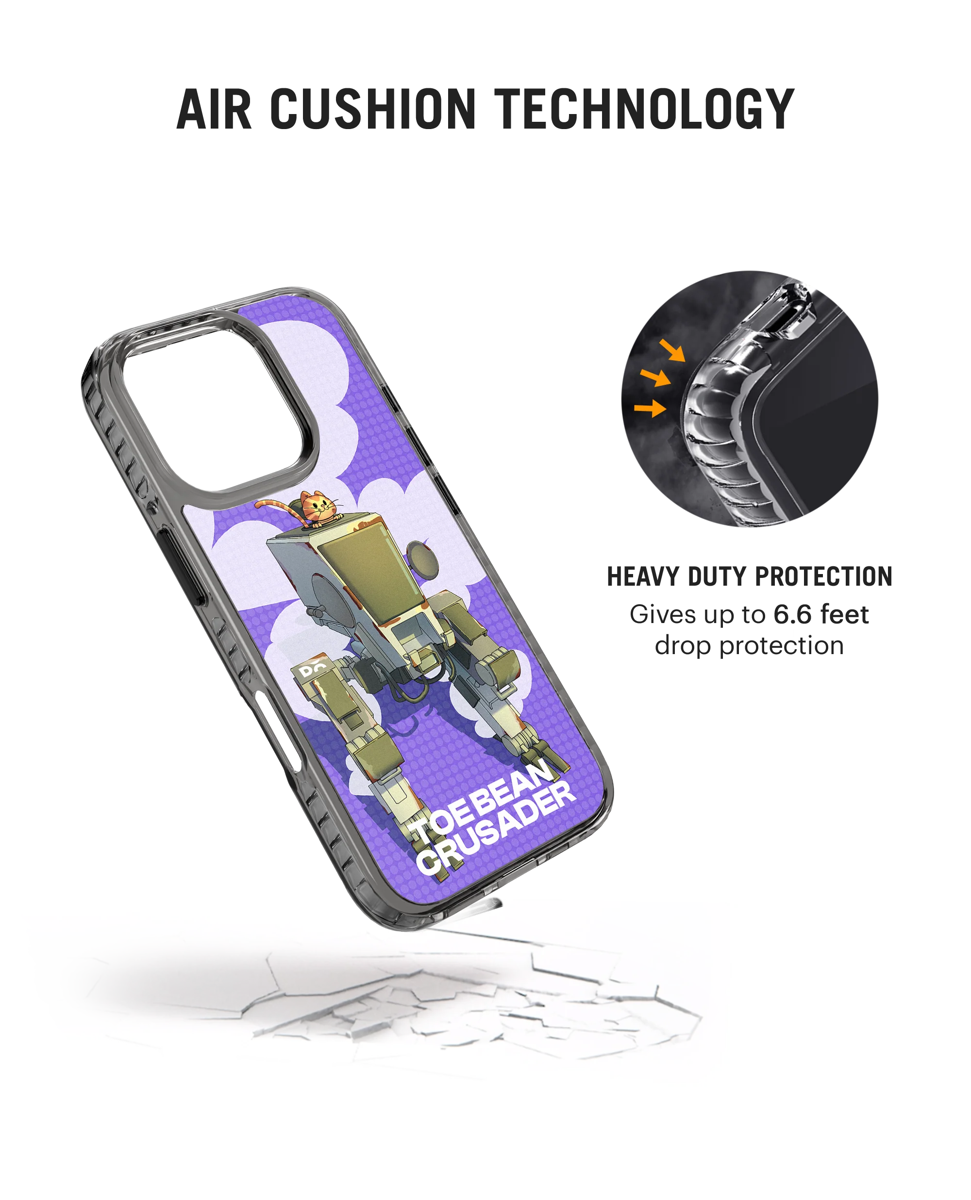 Toe Bean Crusader Stride 2.0 MagSafe Case Cover For iPhone 16 Pro Max - Image 7