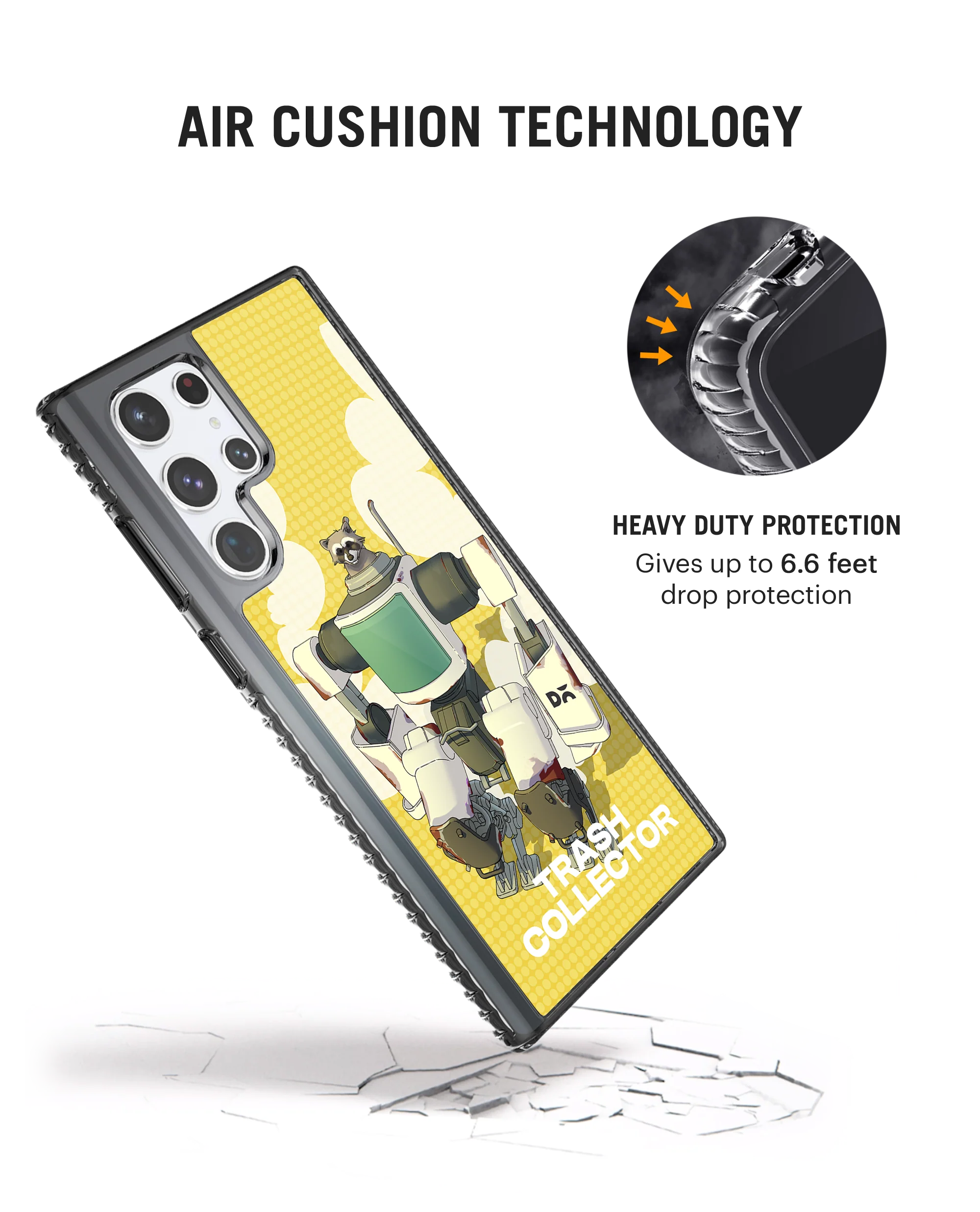 Trash Collector Stride 2.0 Case Cover For Samsung Galaxy S23 Ultra - Image 2