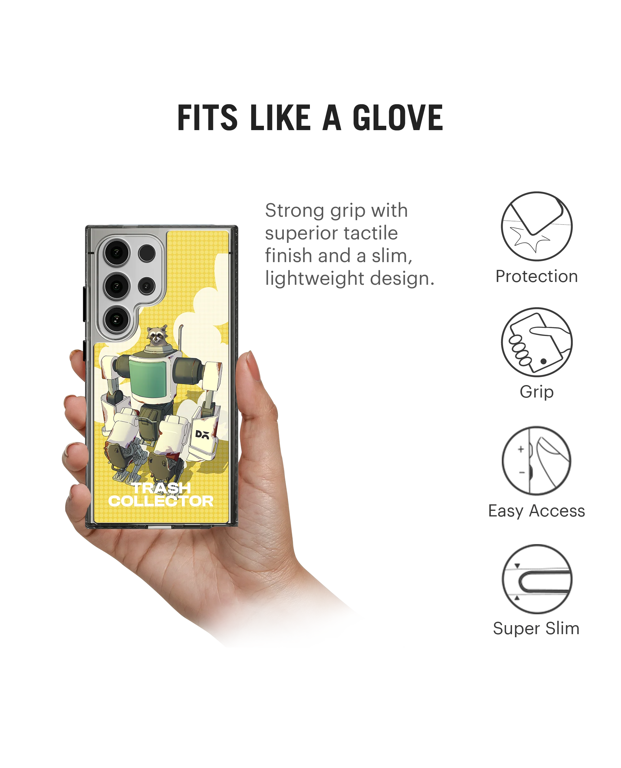 Trash Collector Stride 2.0 Case Cover For Samsung Galaxy S24 Ultra - Image 5