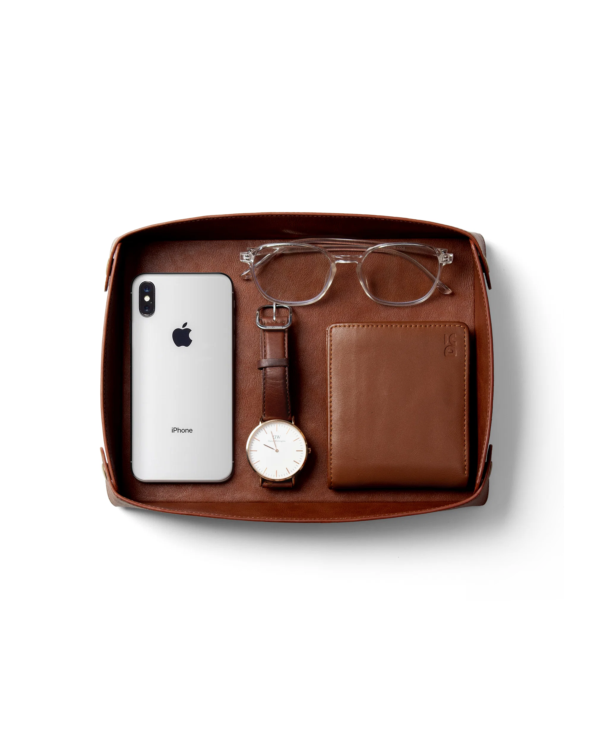 Valet Vegan Leather Tray (Black) - Image 6