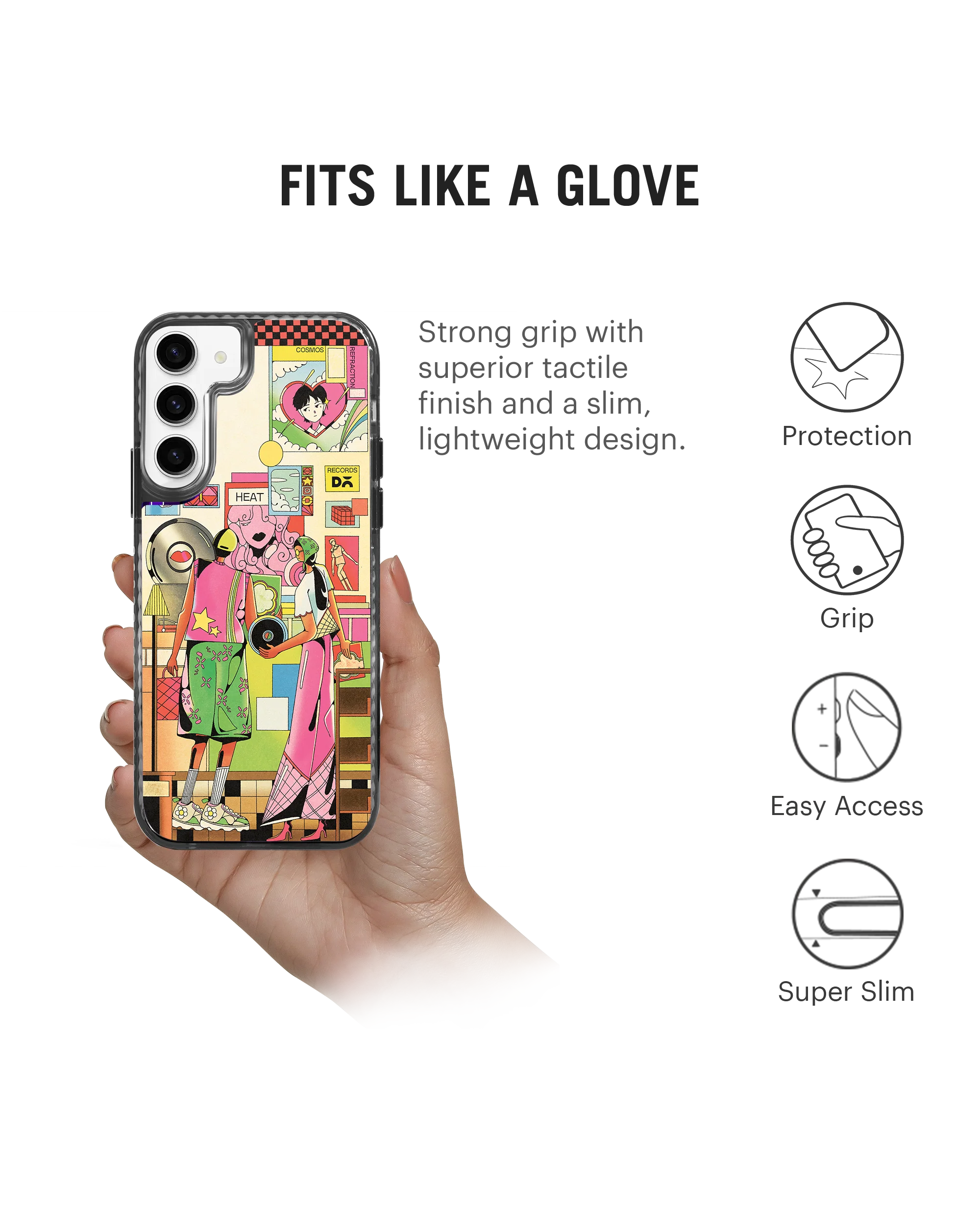 Vinyl Collector Stride 2.0 Case Cover For Samsung Galaxy S23 - Image 5