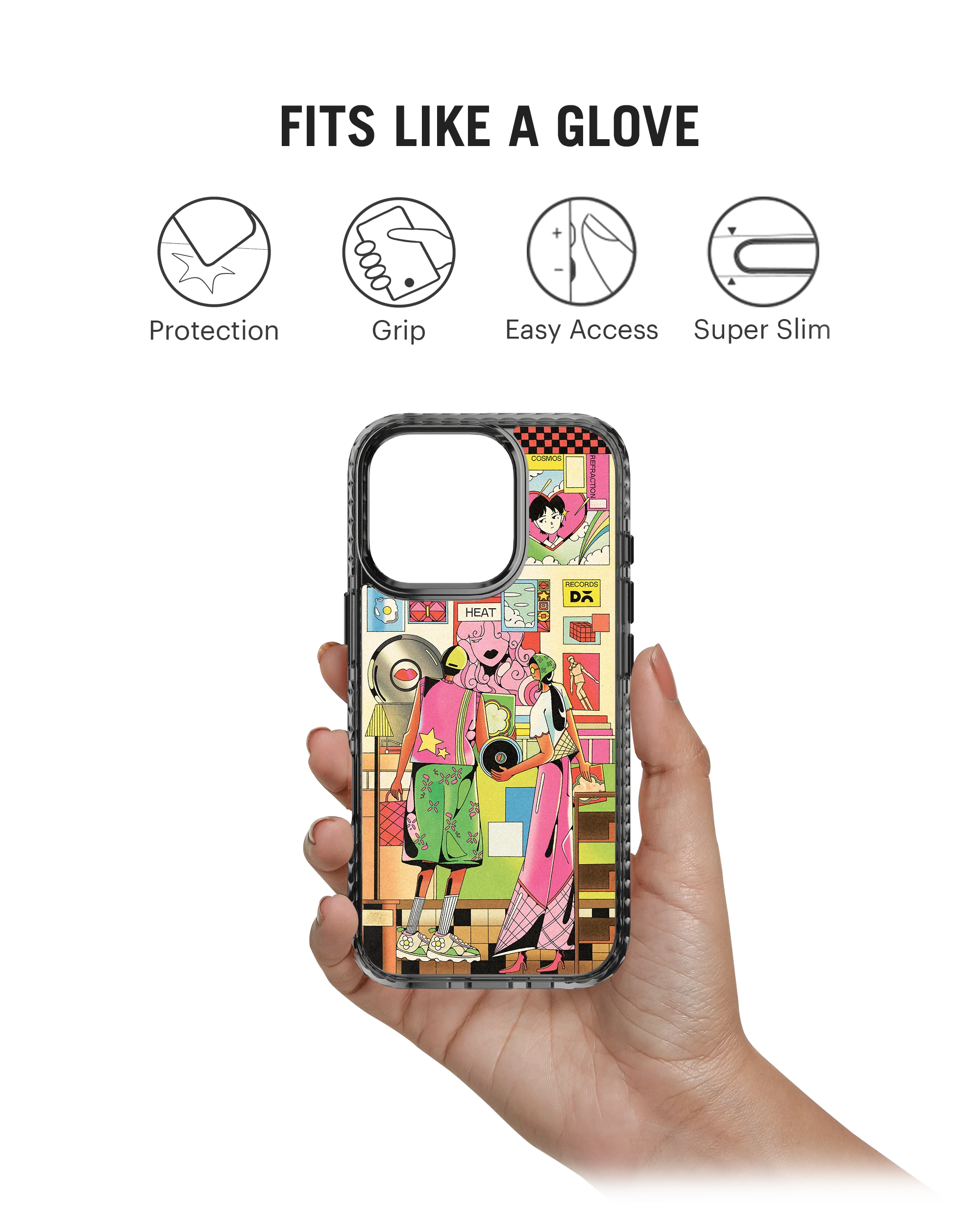 Vinyl Collector Stride 2.0 MagSafe Case Cover For iPhone 16 Pro Max - Image 2