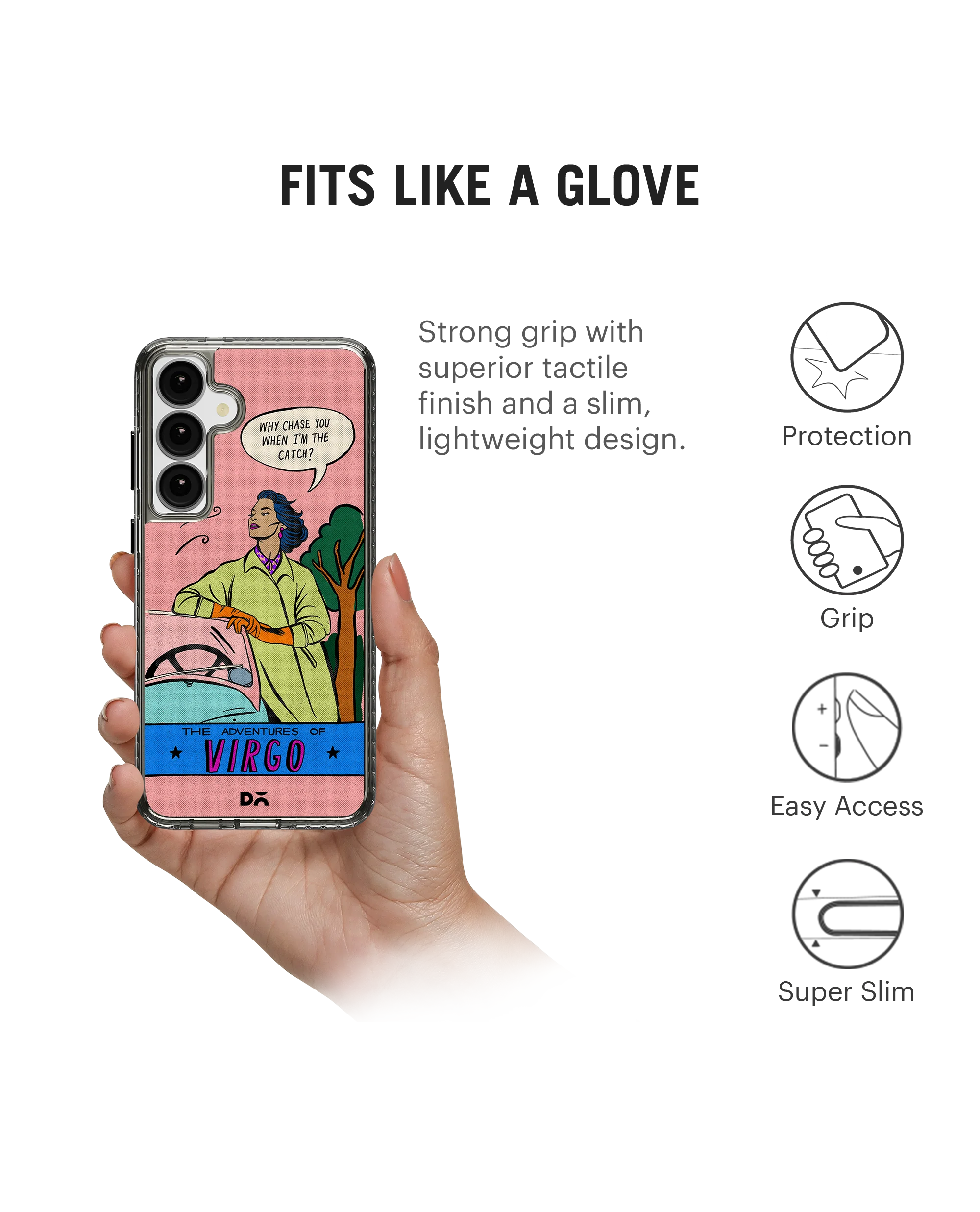 Virgo Stride 2.0 Case Cover For Samsung Galaxy S24 Plus - Image 5